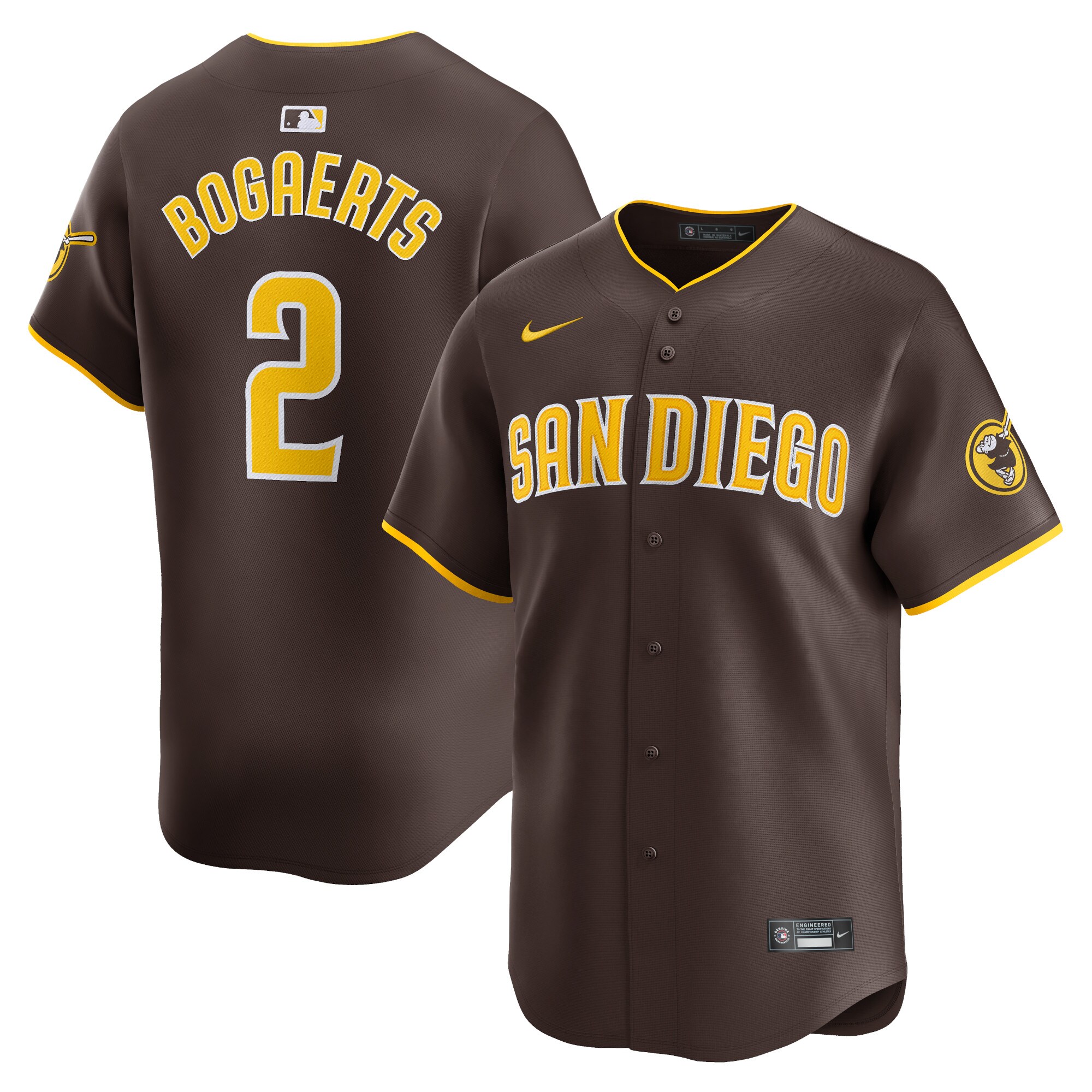 Xander Bogaerts San Diego Padres Away Limited Player Jersey - Red