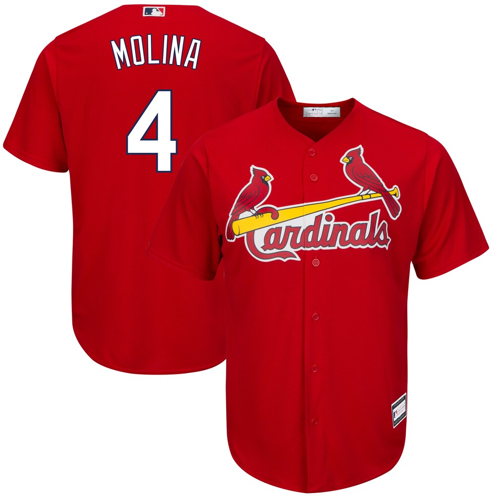 Yadier Molina St. Louis Cardinals Big & Tall Player Jersey - Red