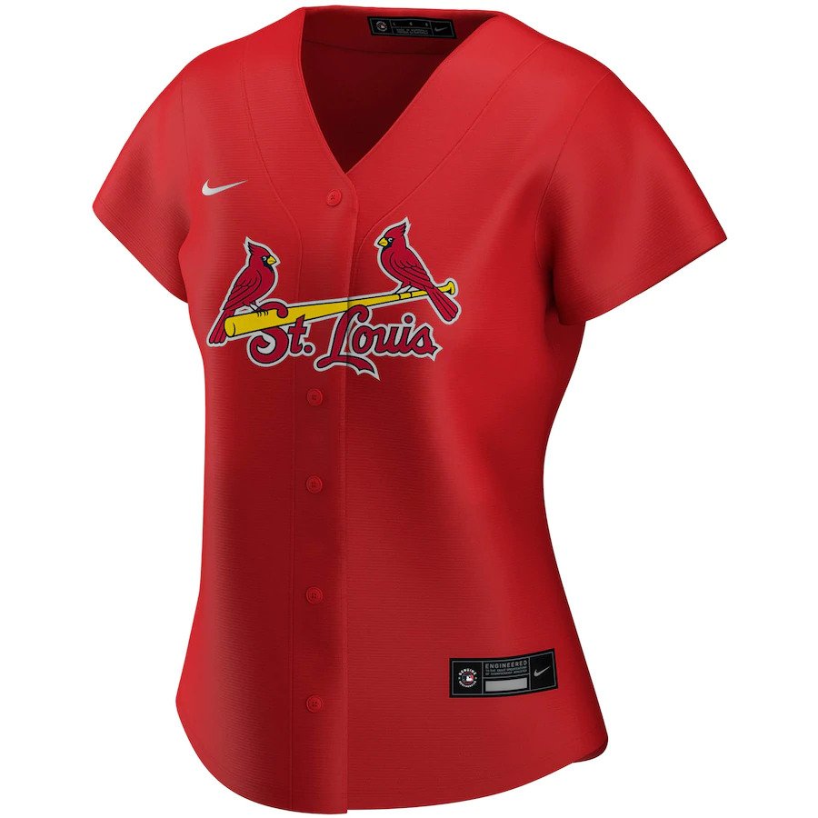 Alternative view of Yadier Molina St. Louis Cardinals Women's Home 2020 Replica Player Jersey ÃƒÂ¢Ã¢â€šÂ¬Ã¢â‚¬Å“ White