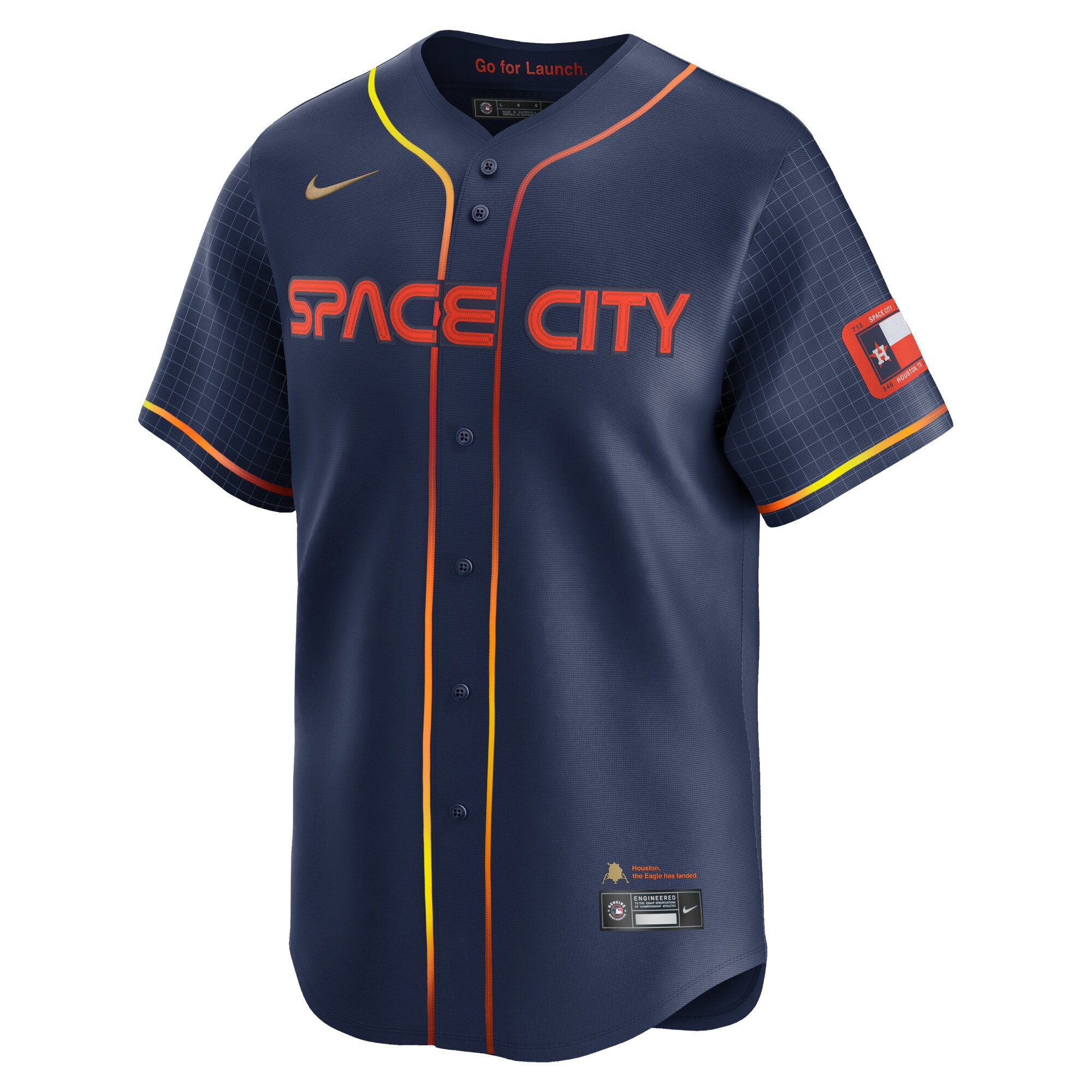 Alternative view of Yordan Alvarez Houston Astros City Connect Limited Player Jersey - Navy