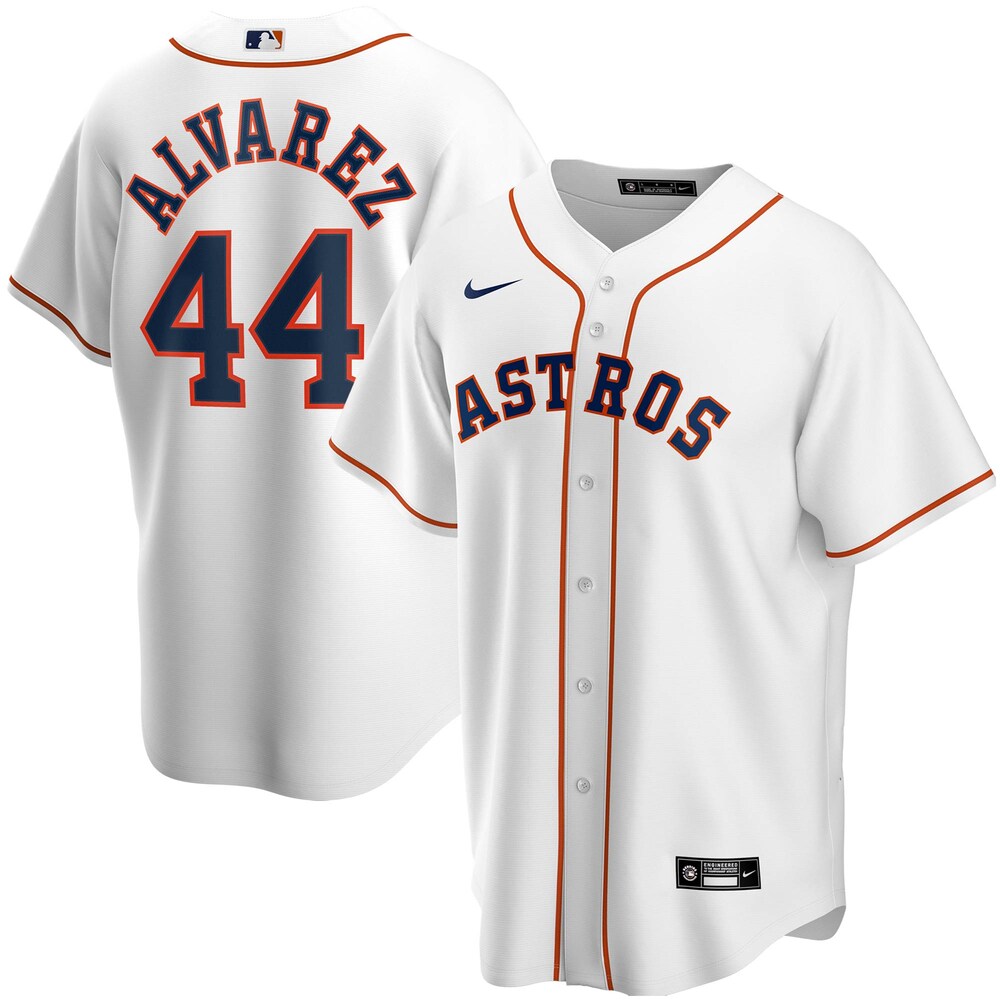 Yordan Alvarez Houston Astros Home 2020 Player Jersey - White
