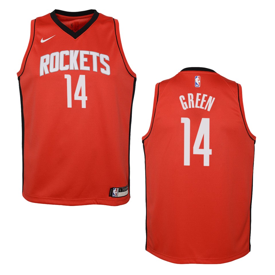 Youth 2019-20 Houston Rockets #14 Gerald Green Icon Swingman Jersey - Red