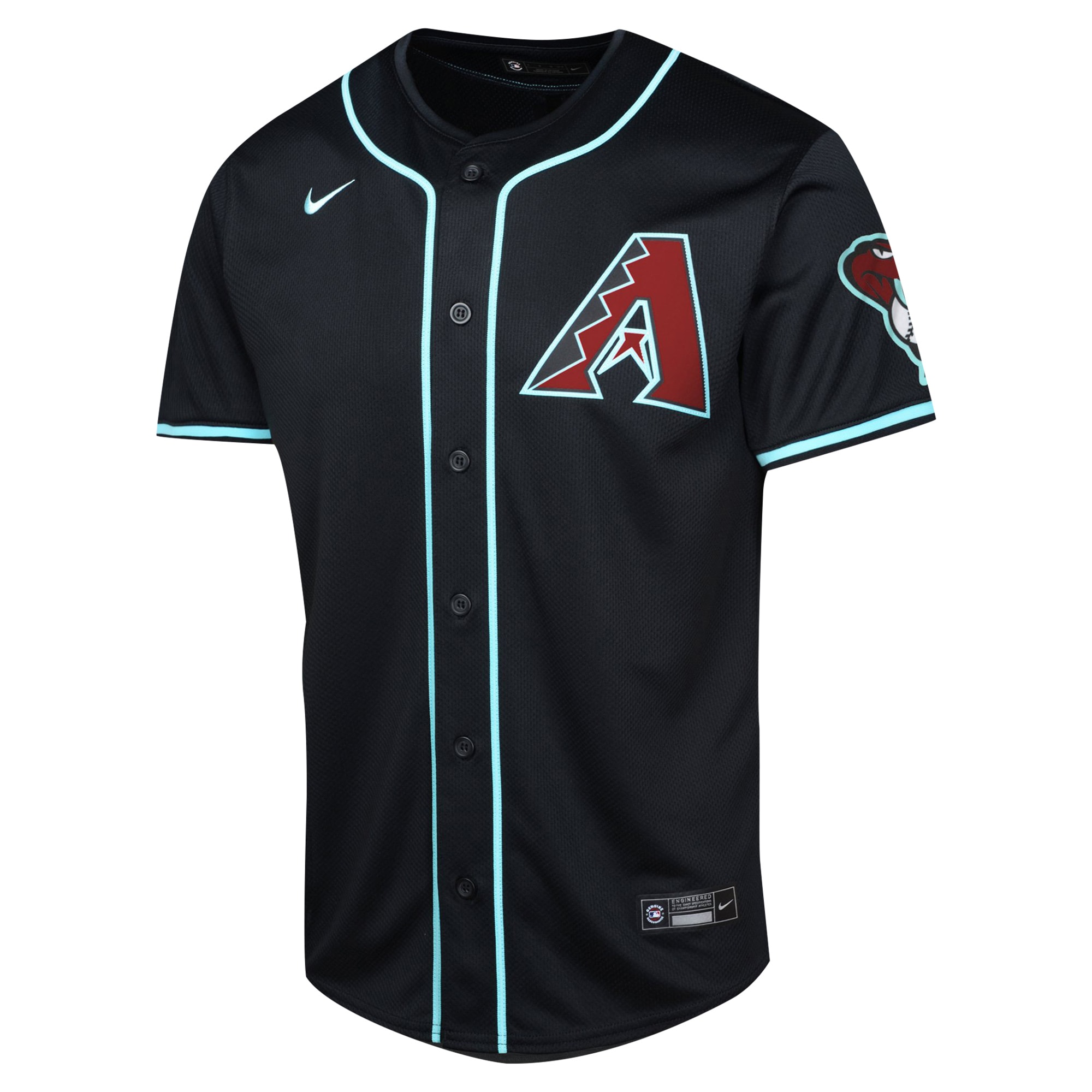 Alternative view of Youth Arizona Diamondbacks Corbin Carroll Black Alternate Limited Player Jersey
