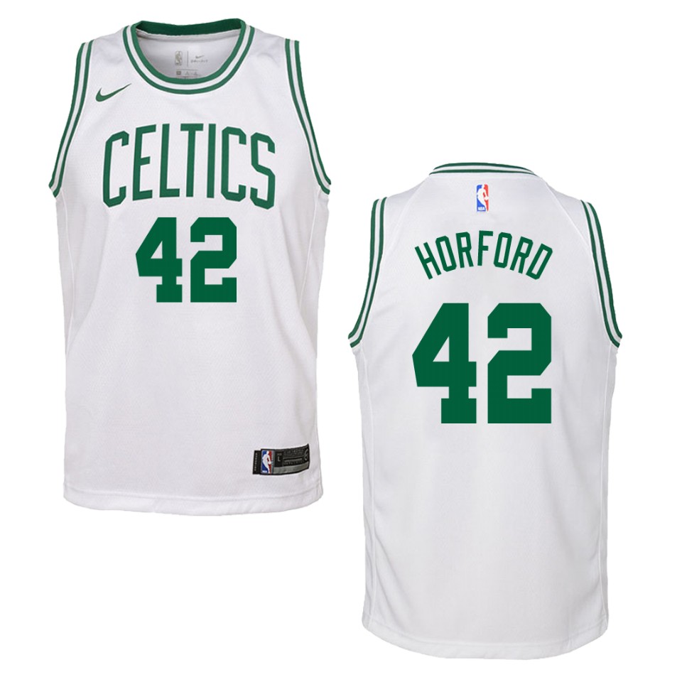 Youth Boston Celtics #42 Al Horford Association Swingman Jersey - White