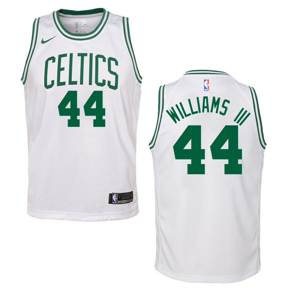 Youth Boston Celtics #44 Robert Williams Iii Association Swingman Jersey - White