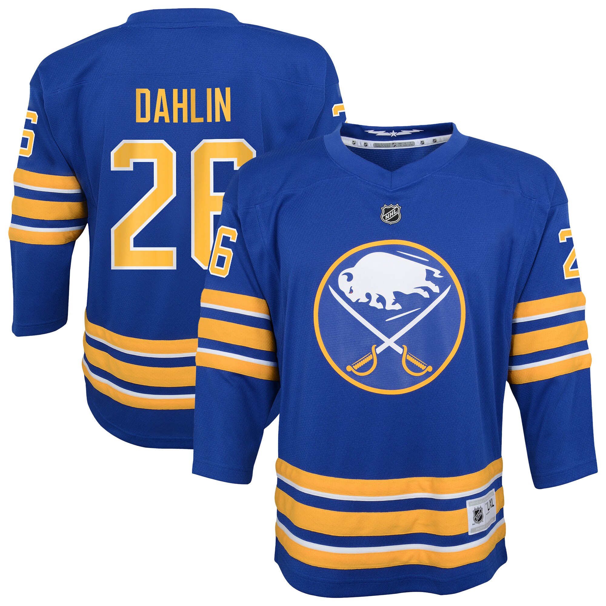 Youth Buffalo Sabres Rasmus Dahlin Navy Home Player Jersey - JS256 