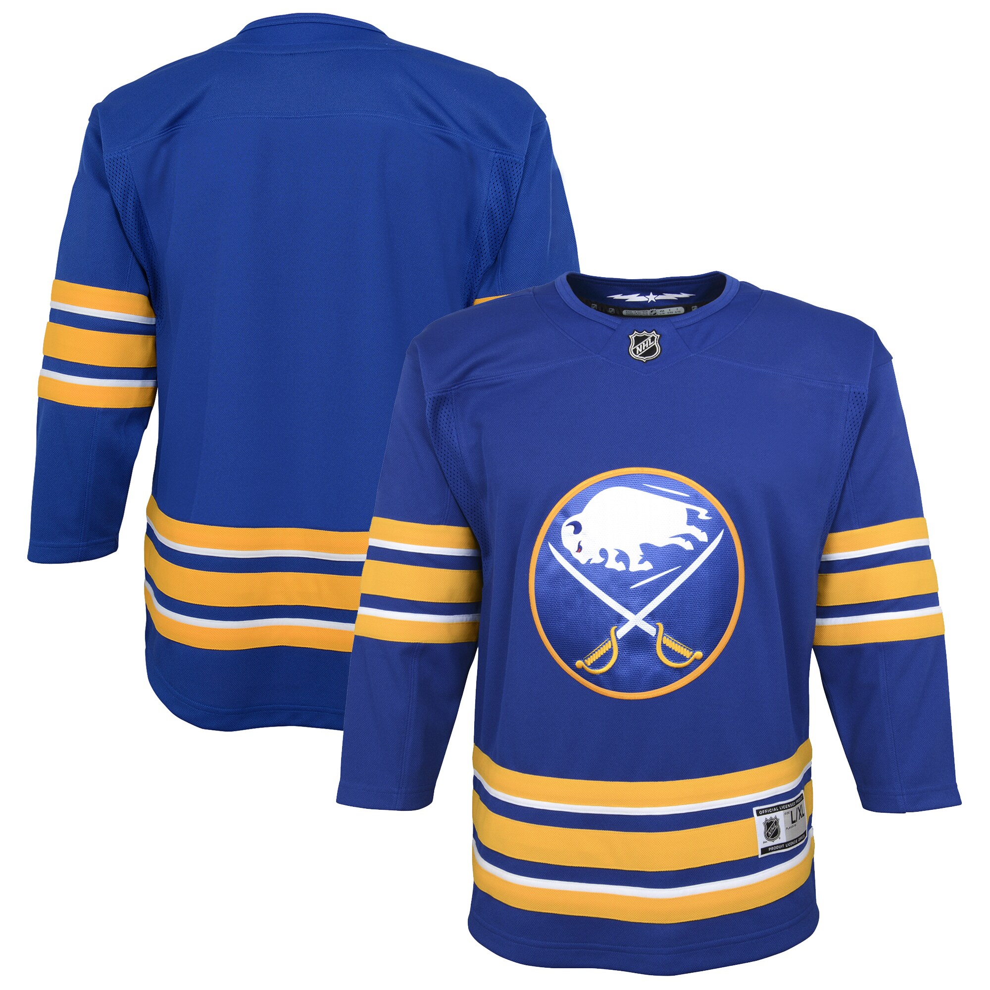 Youth Buffalo Sabres Royal Home Premier Jersey - JS741 