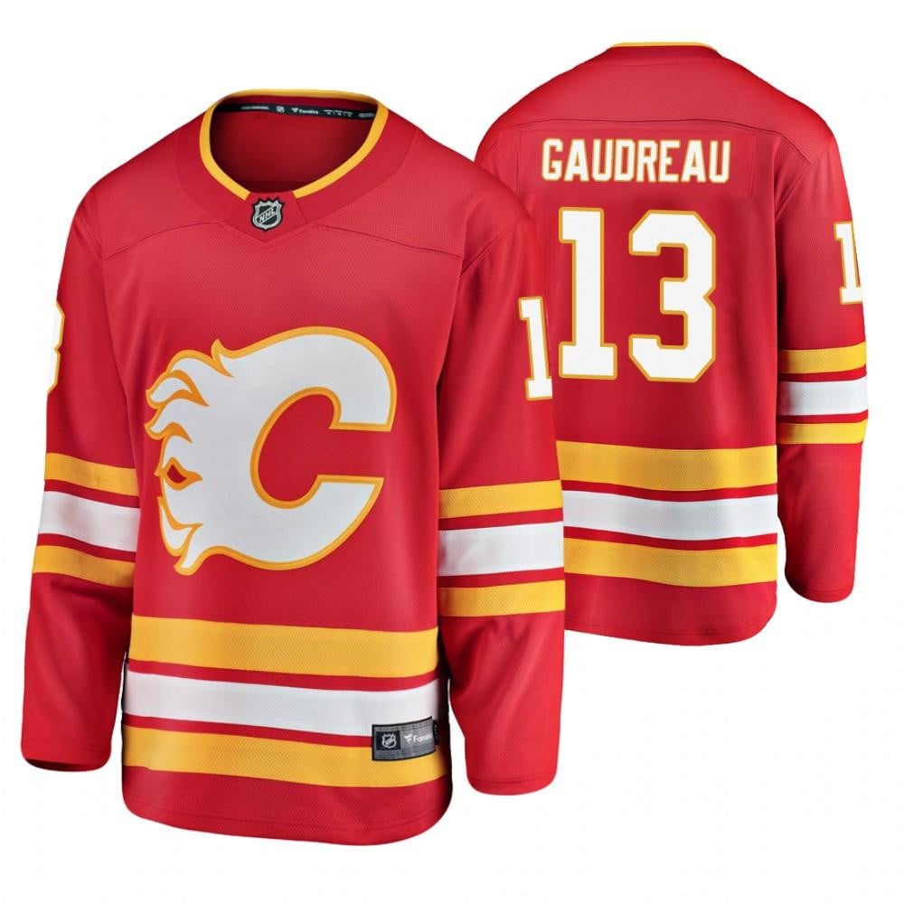 Youth Calgary Flames Jersey Johnny Gaudreau 13 Alternate Red Breakaway Player Jersey Jersey - JS397 