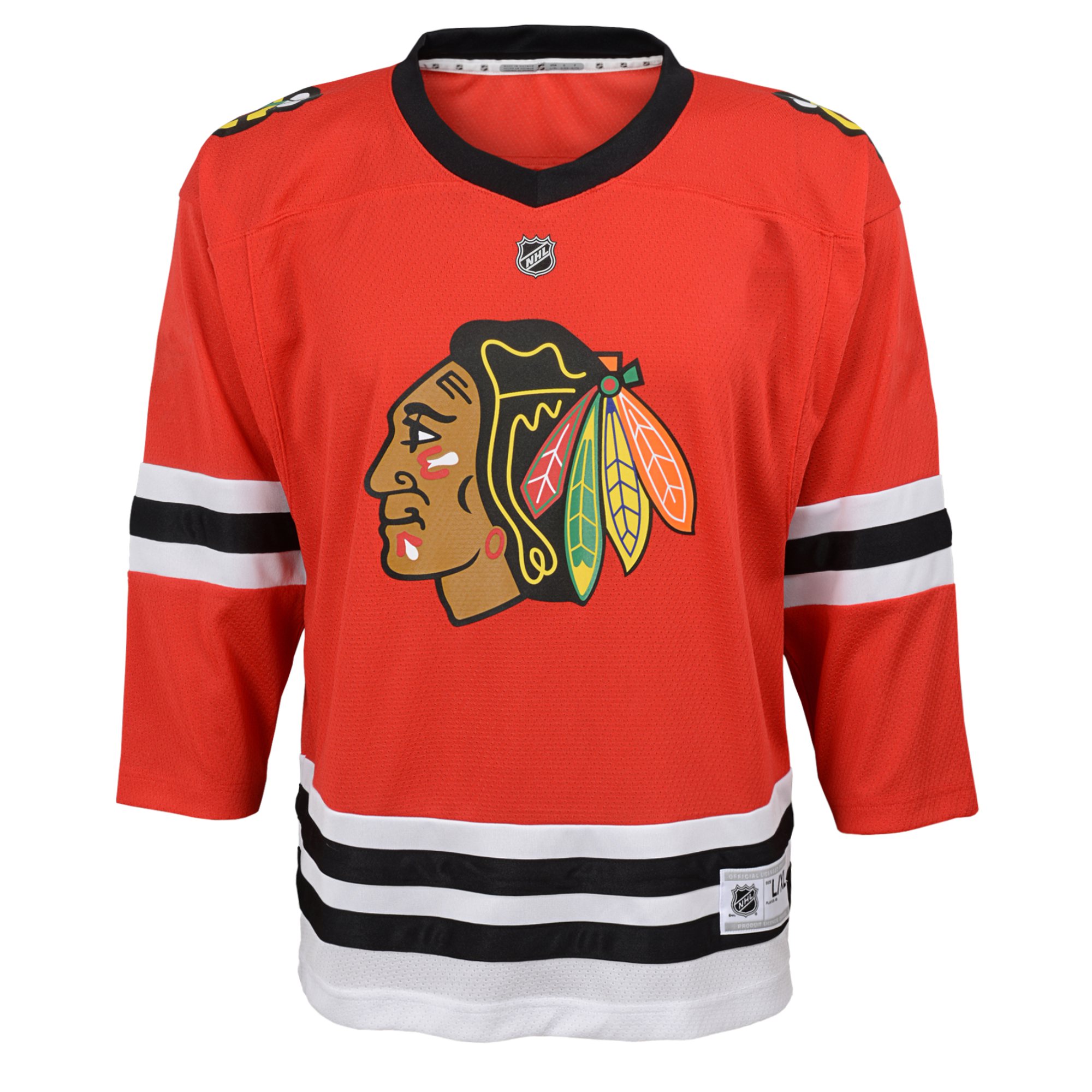 Alternative view of Youth Chicago Blackhawks Connor Bedard Red Home Player Jersey - JS427 