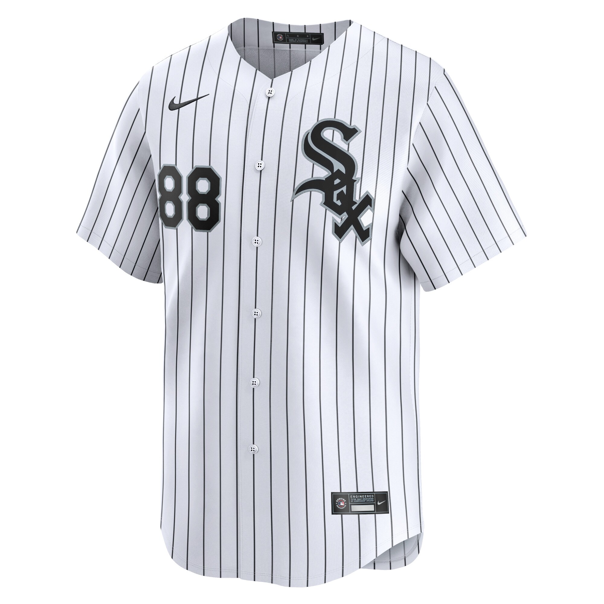 Alternative view of Youth Chicago White Sox Luis Robert Jr. White Home Limited Jersey