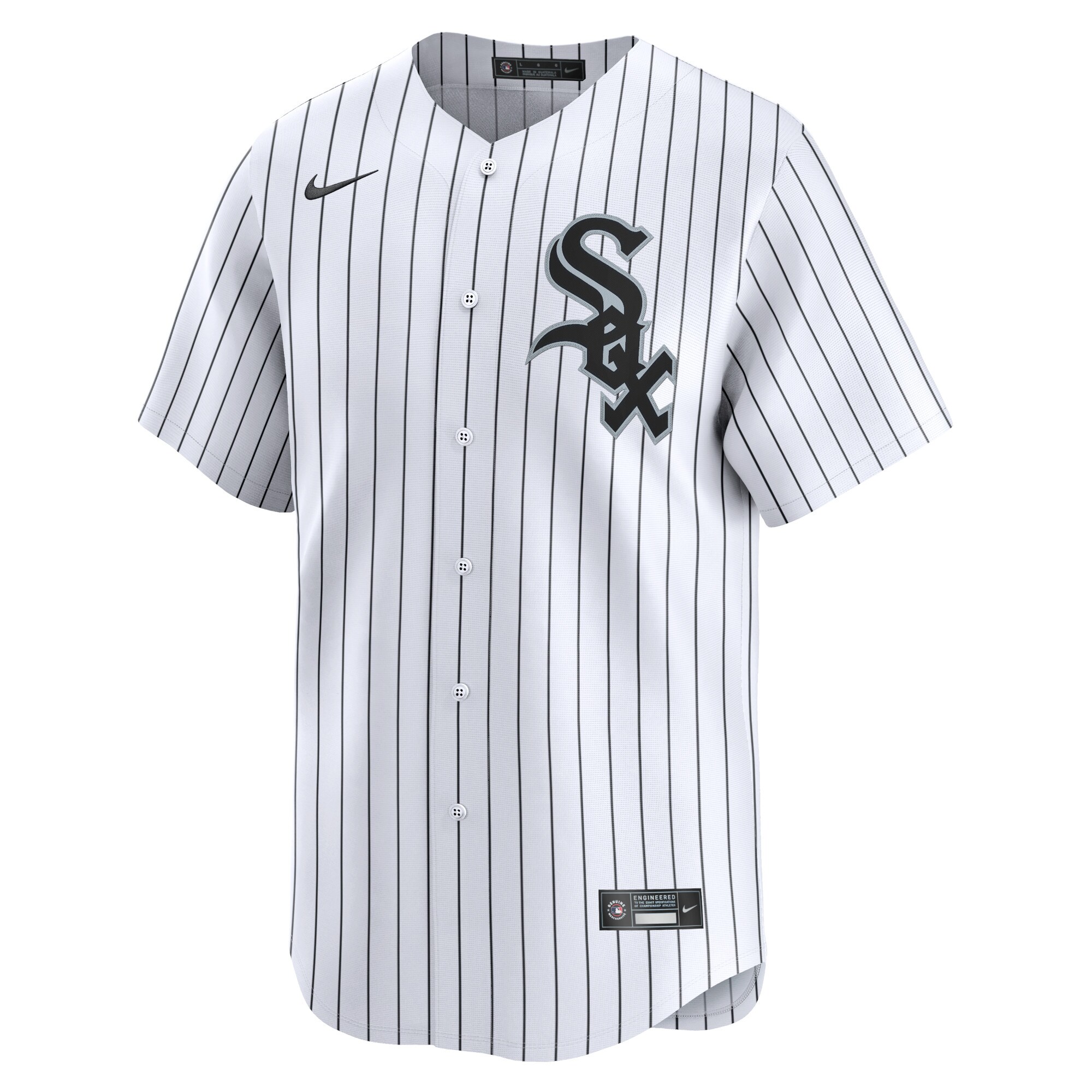 Alternative view of Youth Chicago White Sox White Home Limited Jersey
