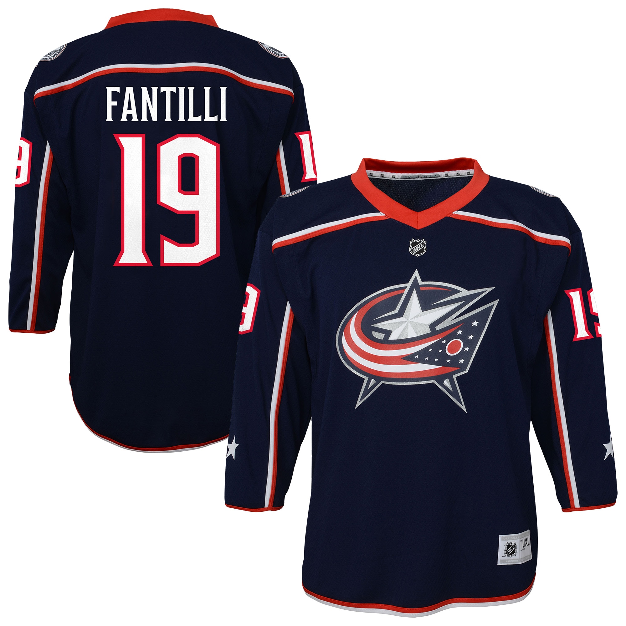 Youth Columbus Blue Jackets Adam Fantilli Outerstuff Blue Alternate Player Jersey - JS174 