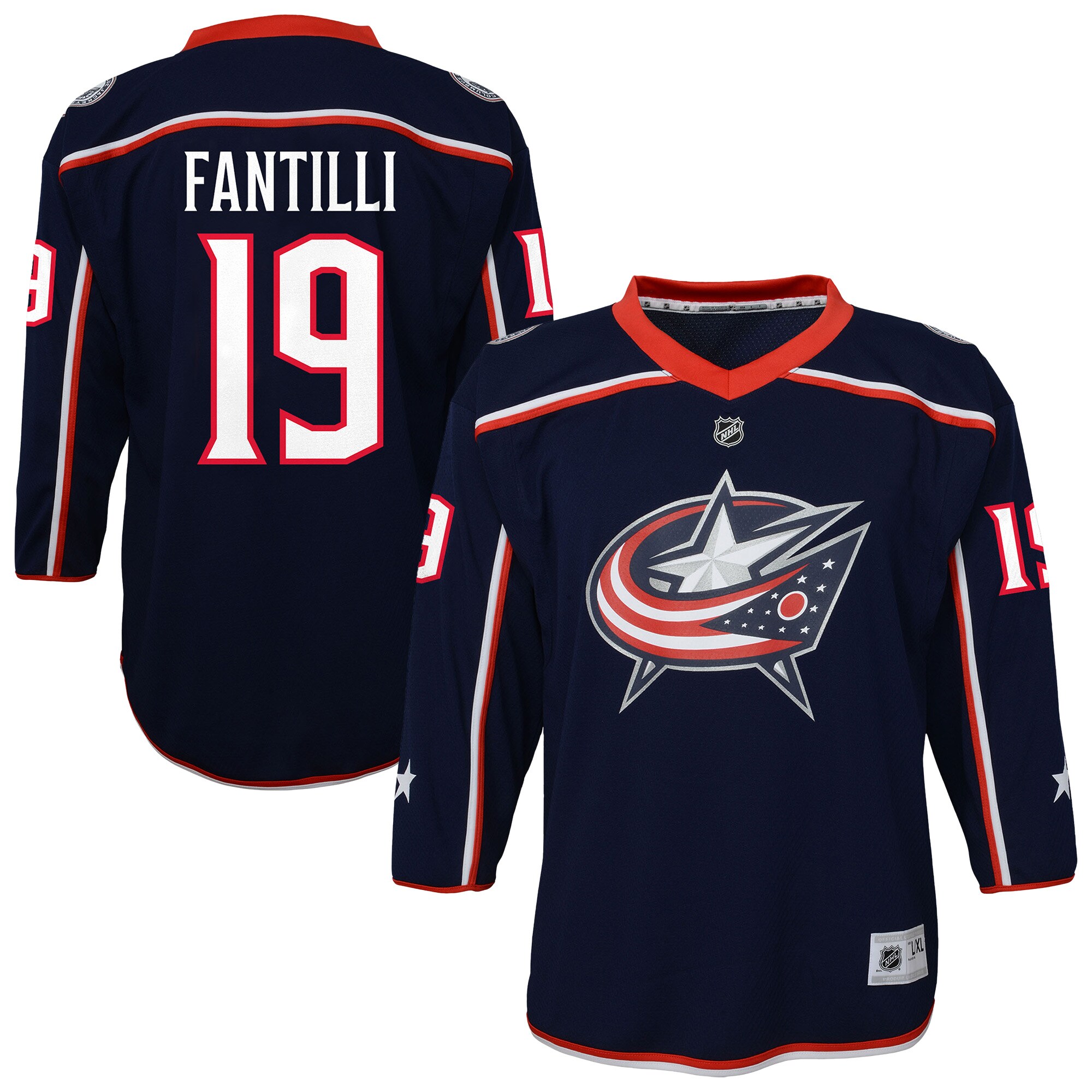 Youth Columbus Blue Jackets Adam Fantilli Outerstuff Blue Alternate Player Jersey - JS878 