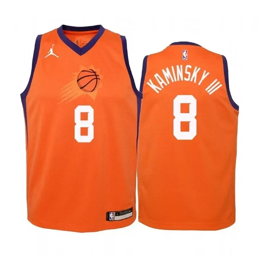 Youth Frank Kaminsky Iii Phoenix Suns Orange Statet Jersey Jumpman - JS856 