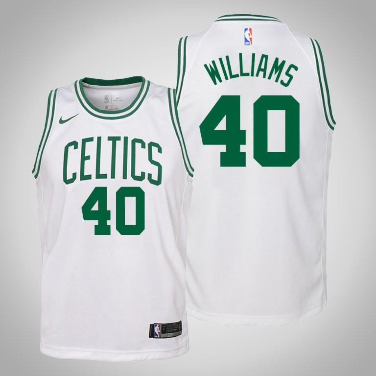 Youth Grant Williams Boston Celtics 40 Association White Jersey Jersey - JS770