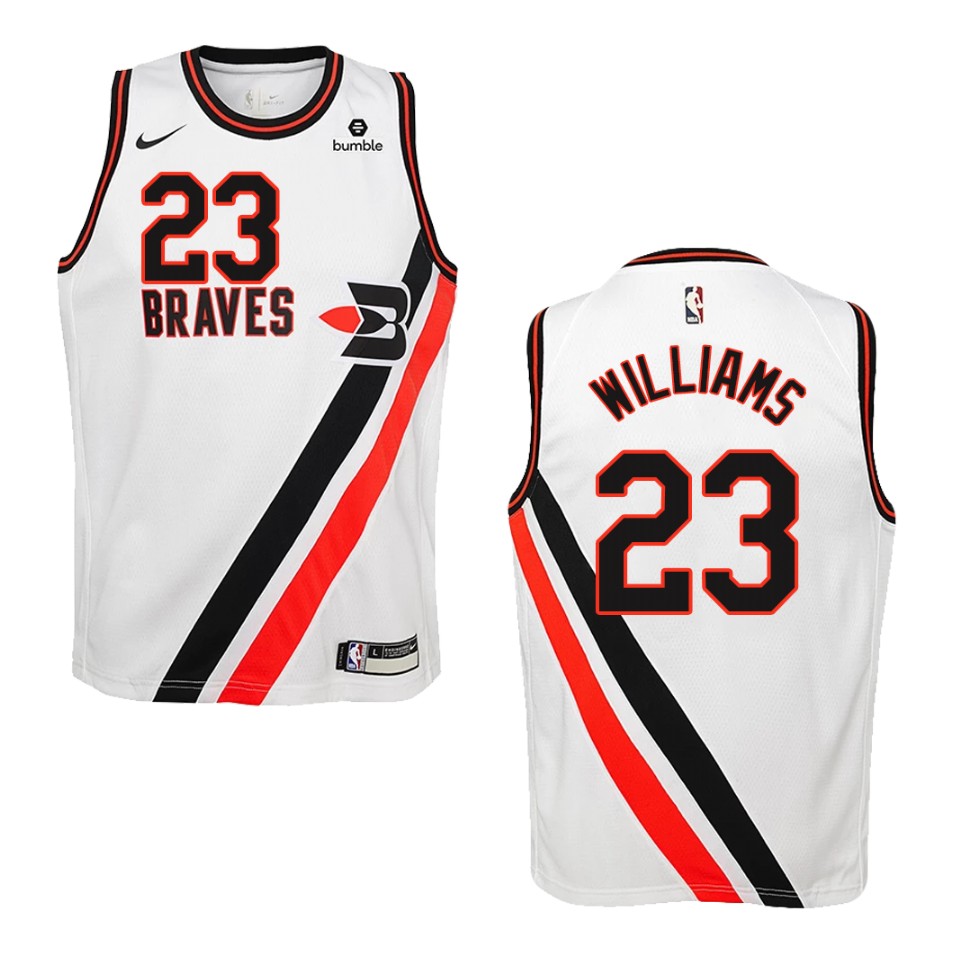 Youth Los Angeles Clippers #23 Lou Williams Hardwood Classics Swingman Jersey - White