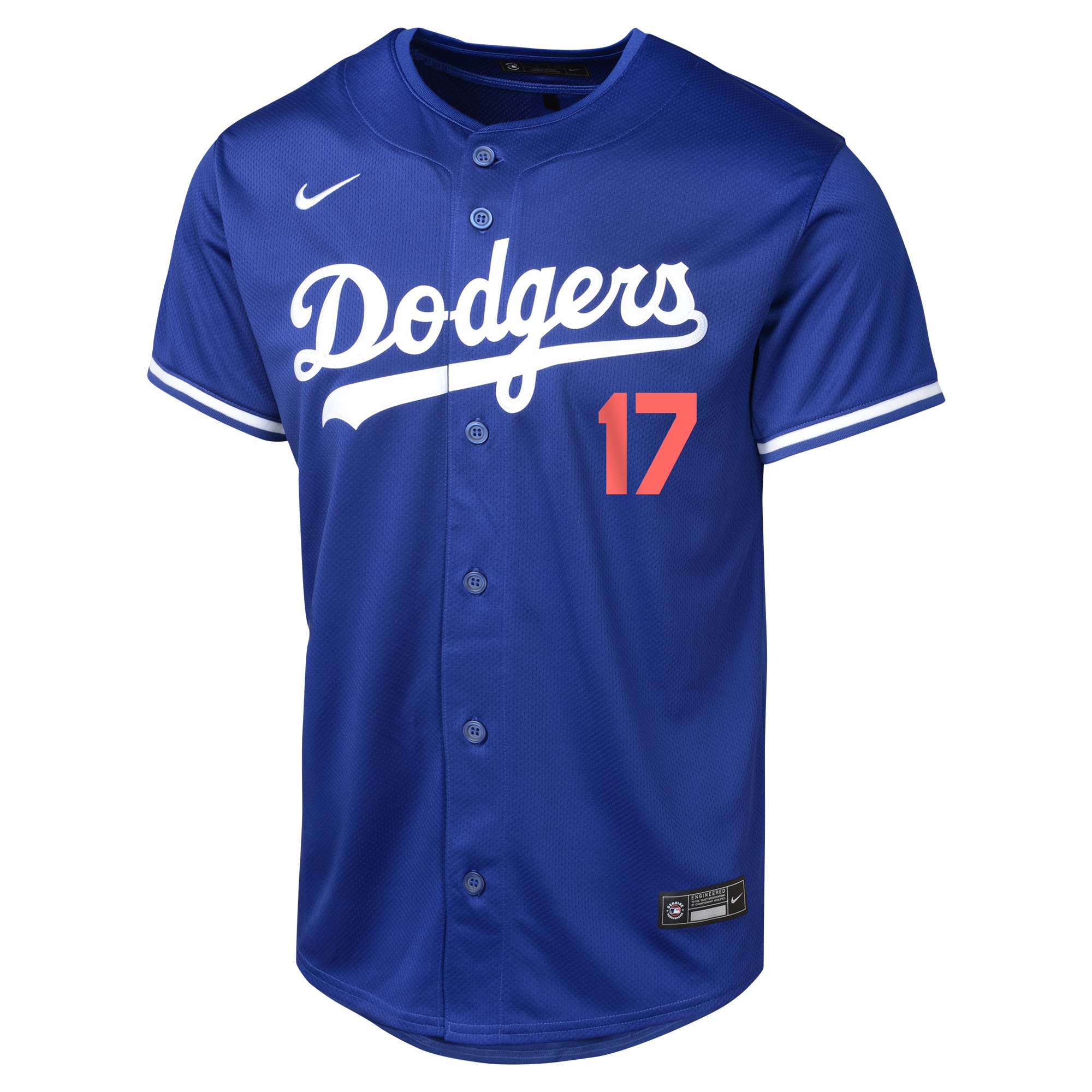 Alternative view of Youth Los Angeles Dodgers Shohei Ohtani Royal Alternate Limited Jersey 