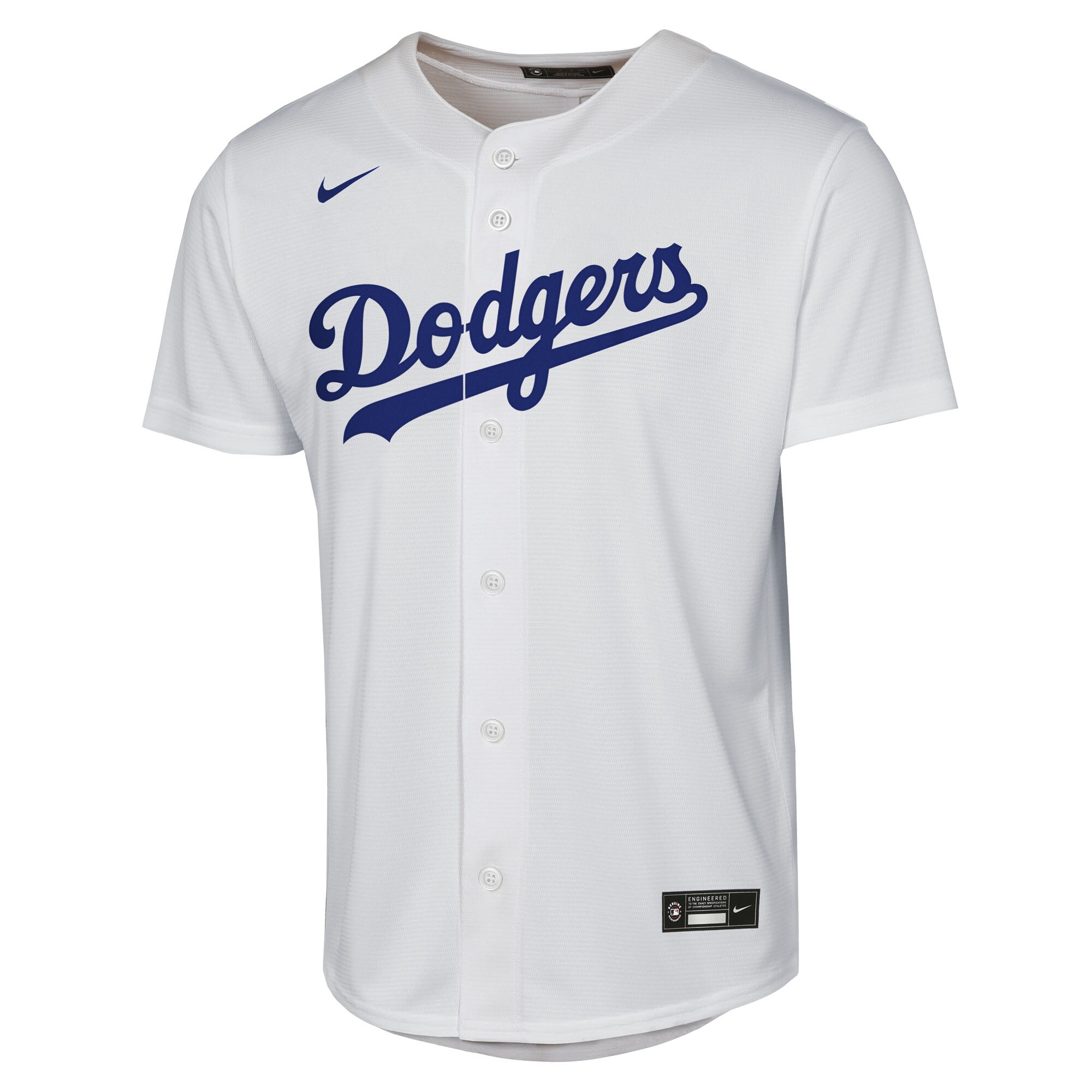 Alternative view of Youth Los Angeles Dodgers Yoshinobu Yamamoto White Home Player Jersey 