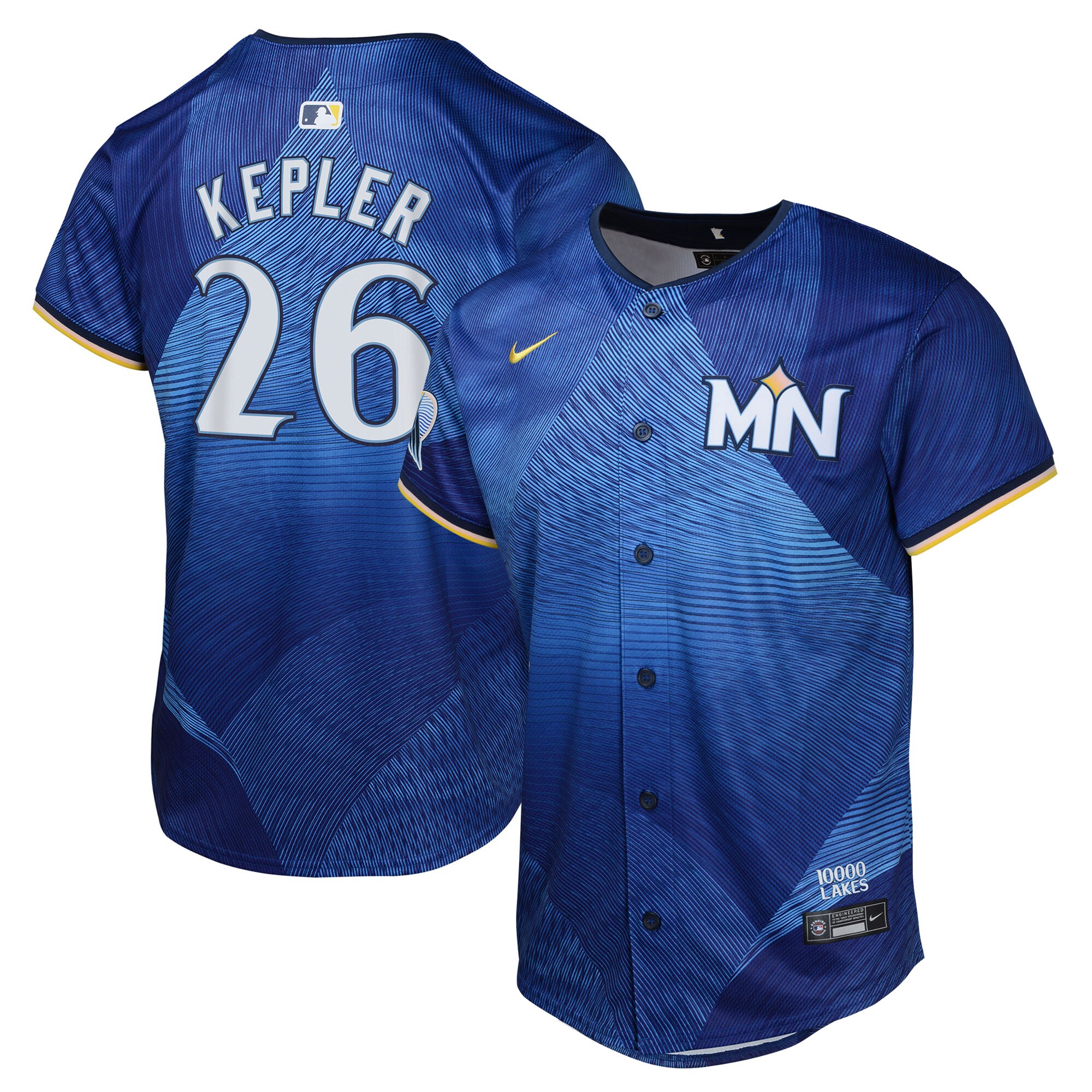 Youth Minnesota Twins Max Kepler Royal 2024 City Connect Limited Jersey 