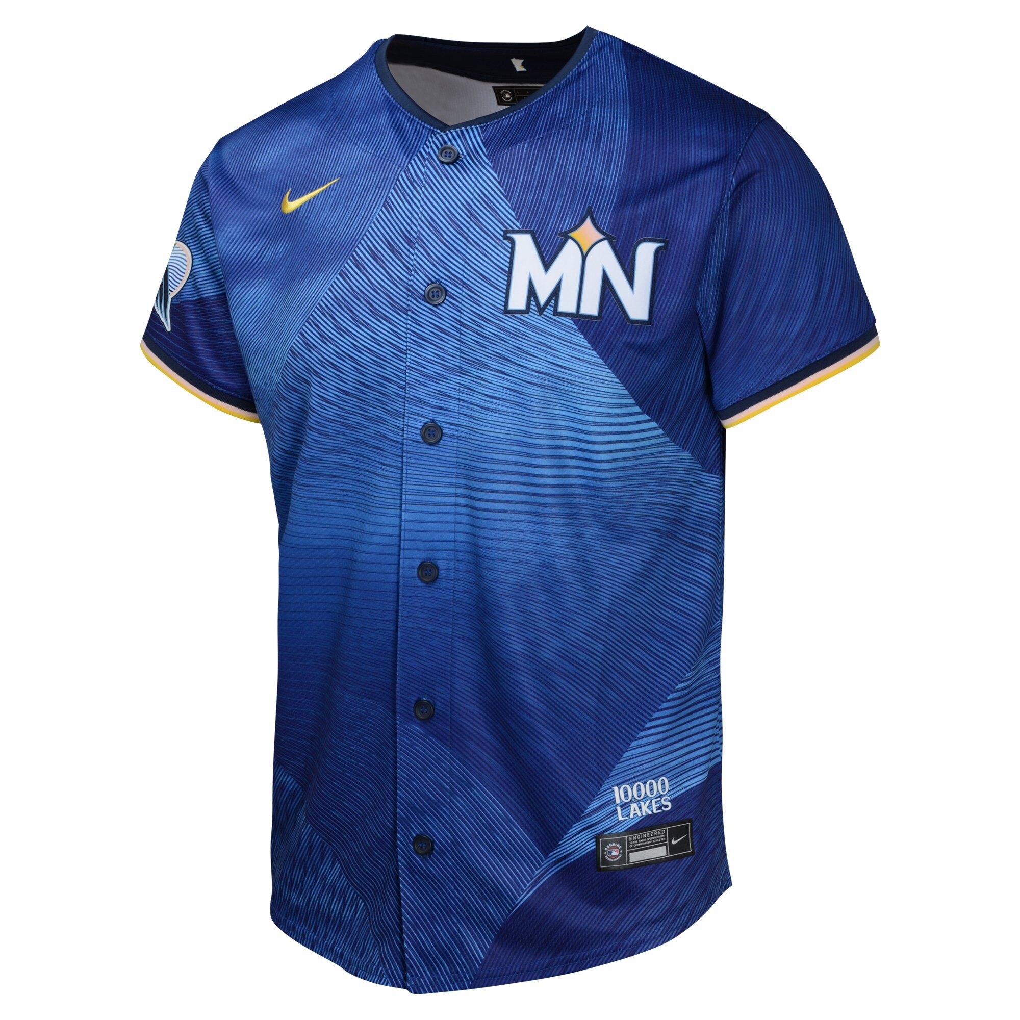 Alternative view of Youth Minnesota Twins Royal 2024 City Connect Limited Jersey 