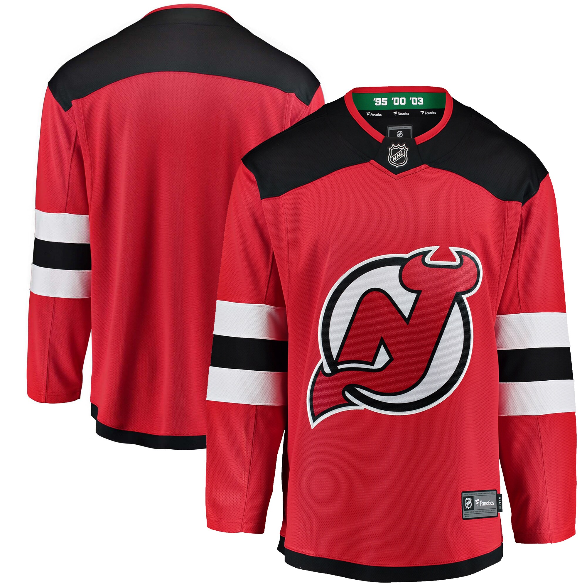 Youth New Jersey Devils Red Breakaway Home Jersey - JS366 
