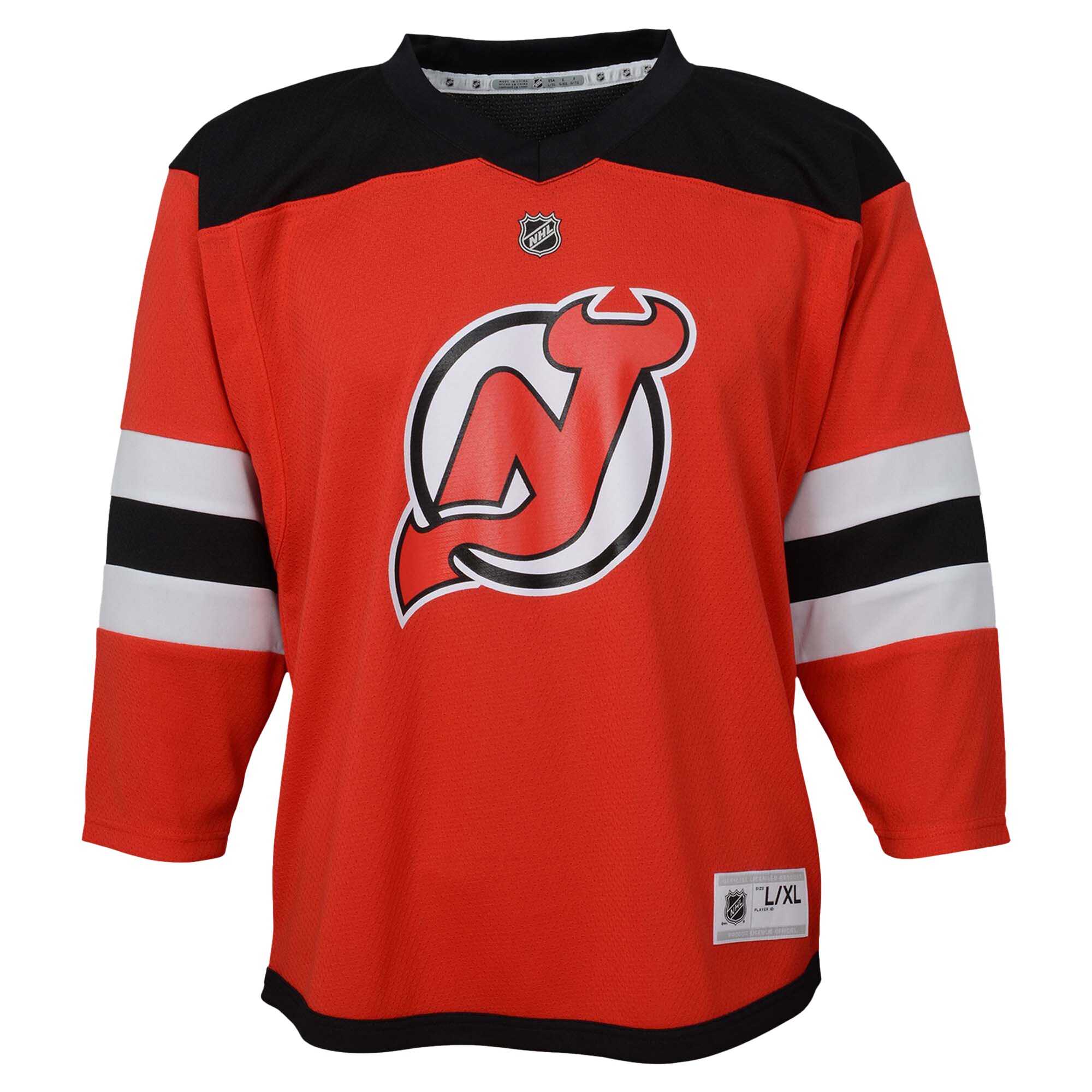 Alternative view of Youth New Jersey Devils Red Jersey - JS896 