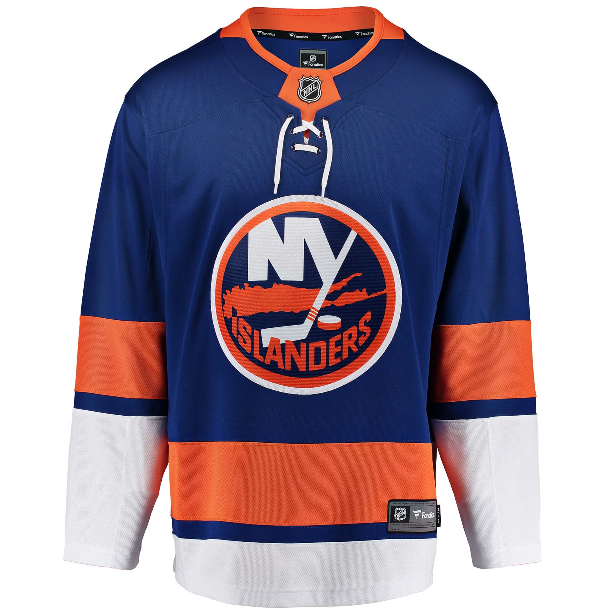 Alternative view of Youth New York Islanders Blue Breakaway Home Jersey - JS778 