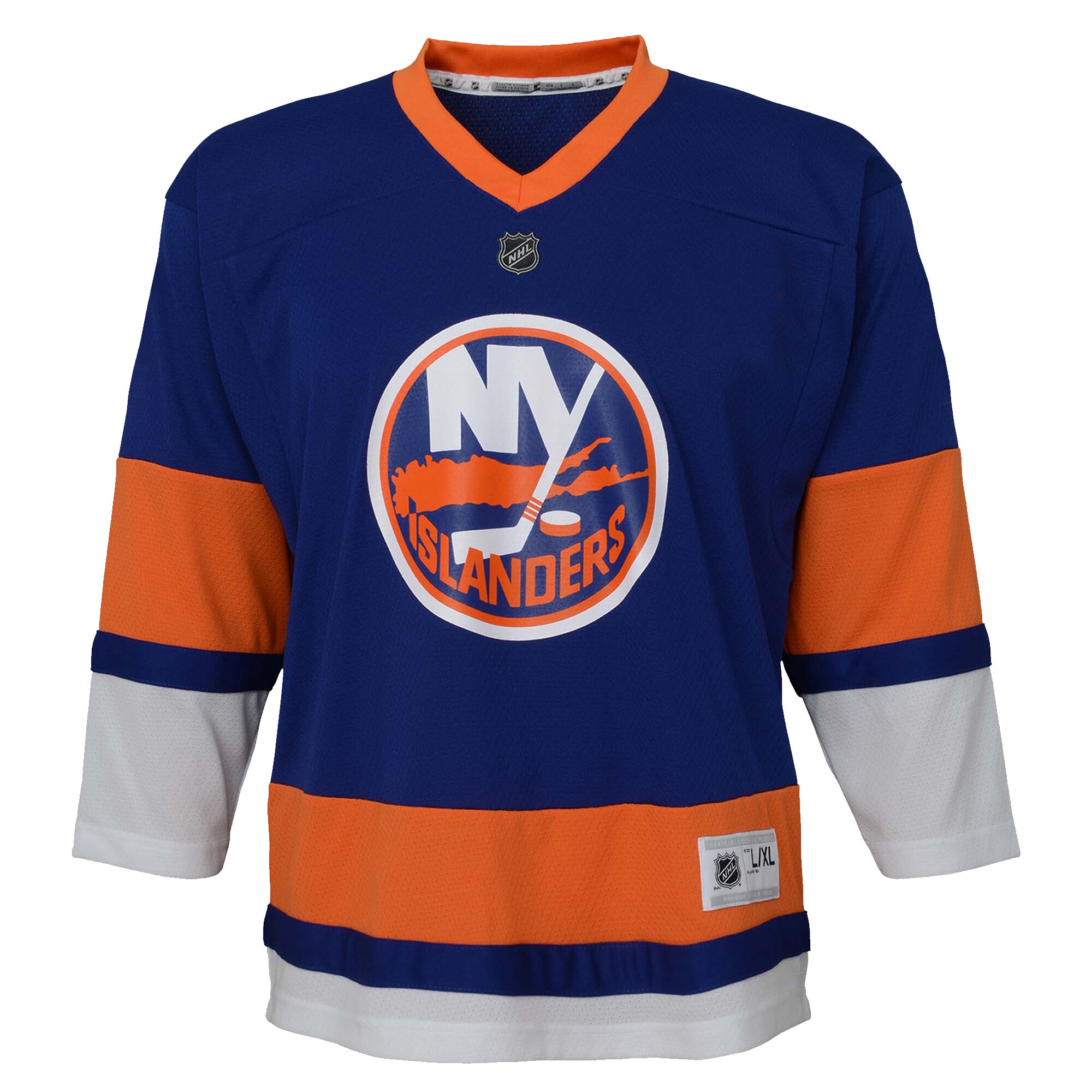 Alternative view of Youth New York Islanders Royal Home Jersey - JS852 