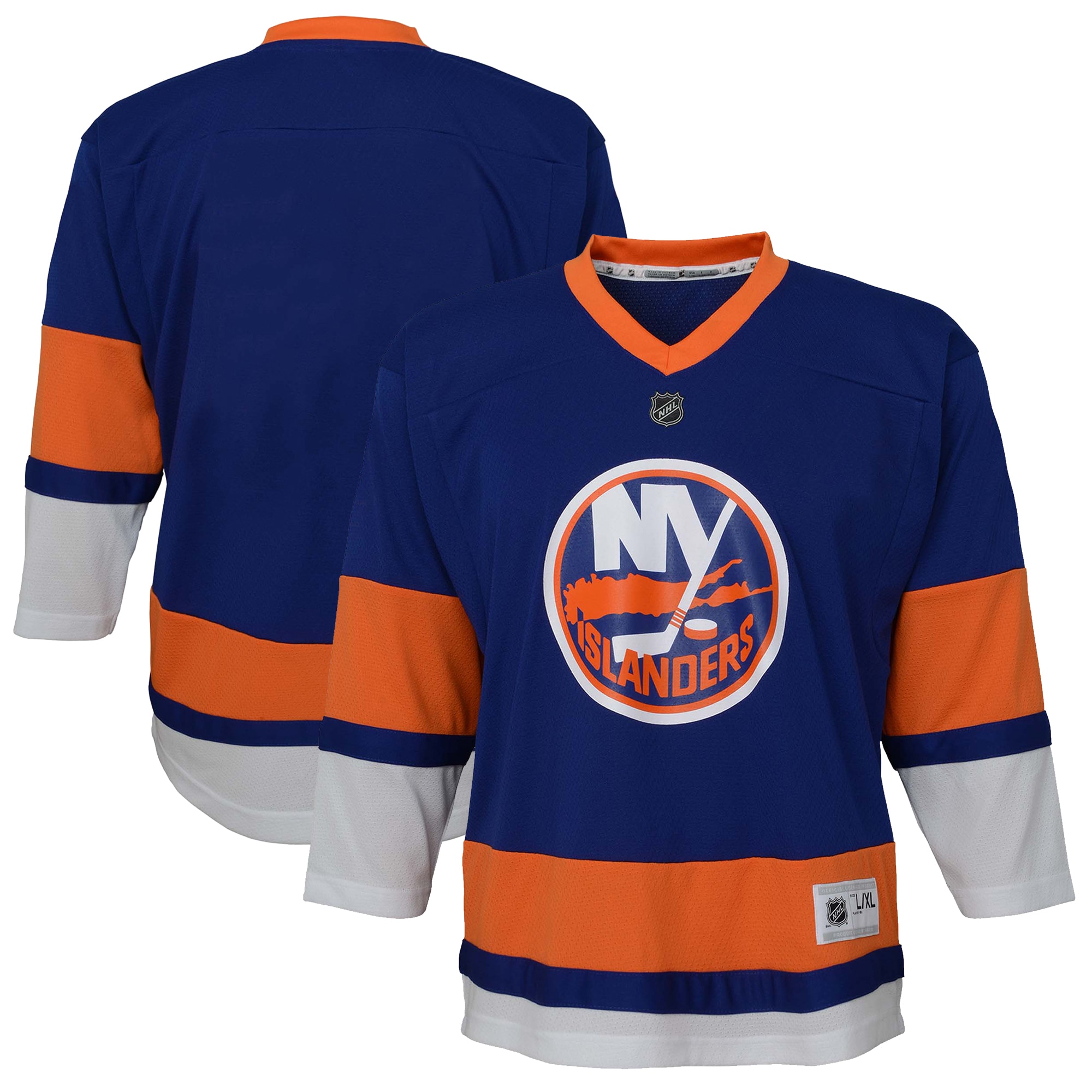Youth New York Islanders Royal Home Jersey - JS852 