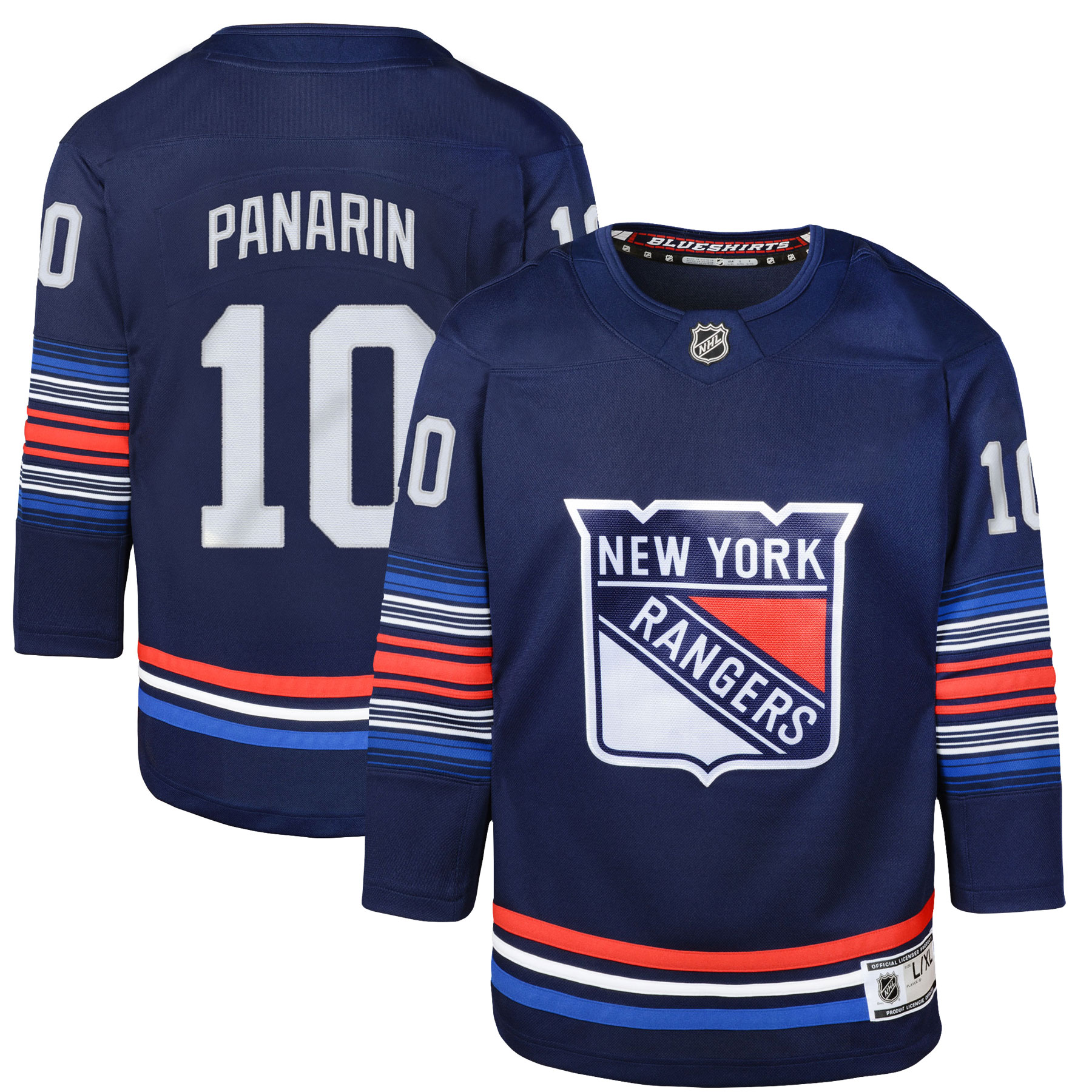 Youth New York Rangers Artemi Panarin Navy Alternate Premier Player Jersey - JS481 