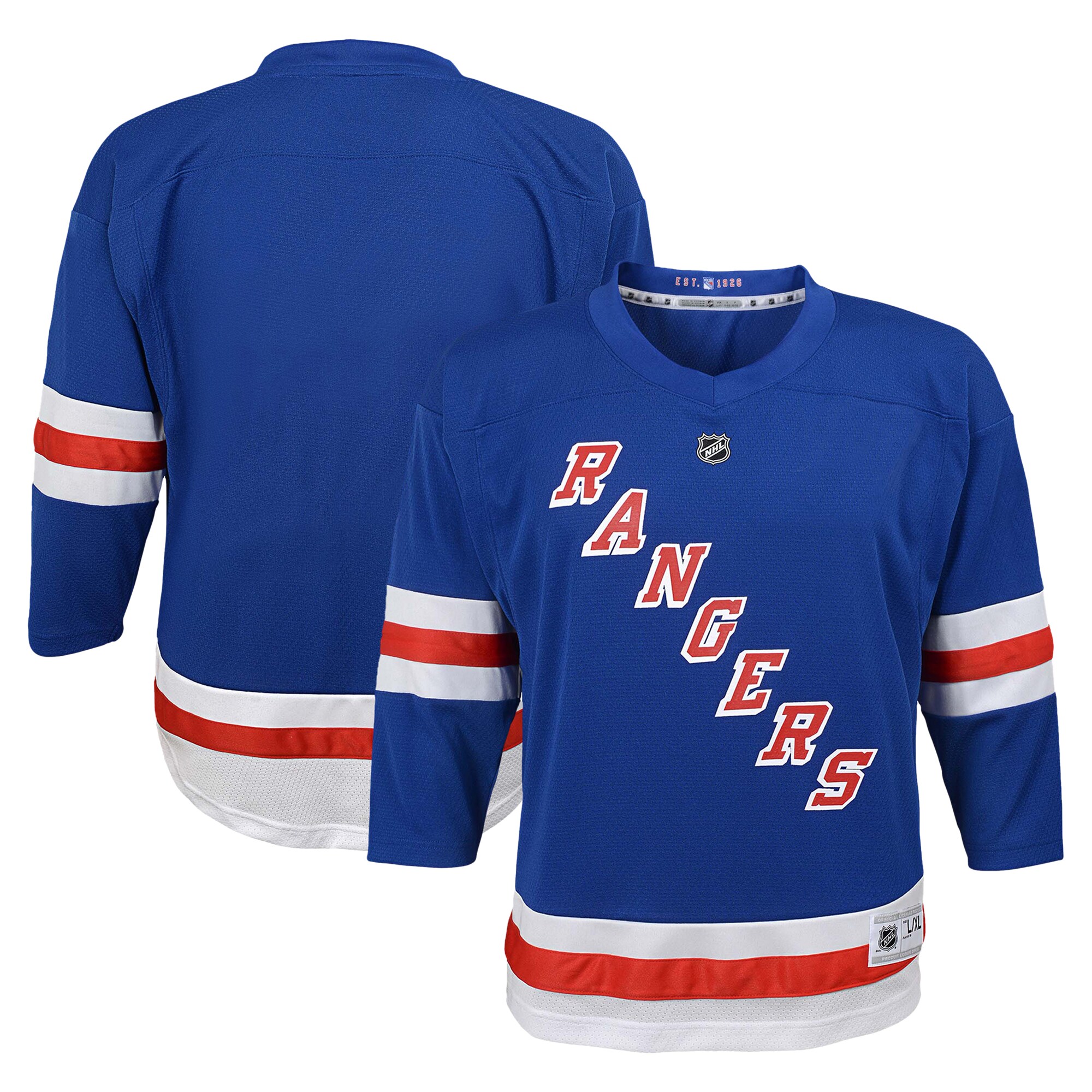 Youth New York Rangers Blue Jersey - JS333 