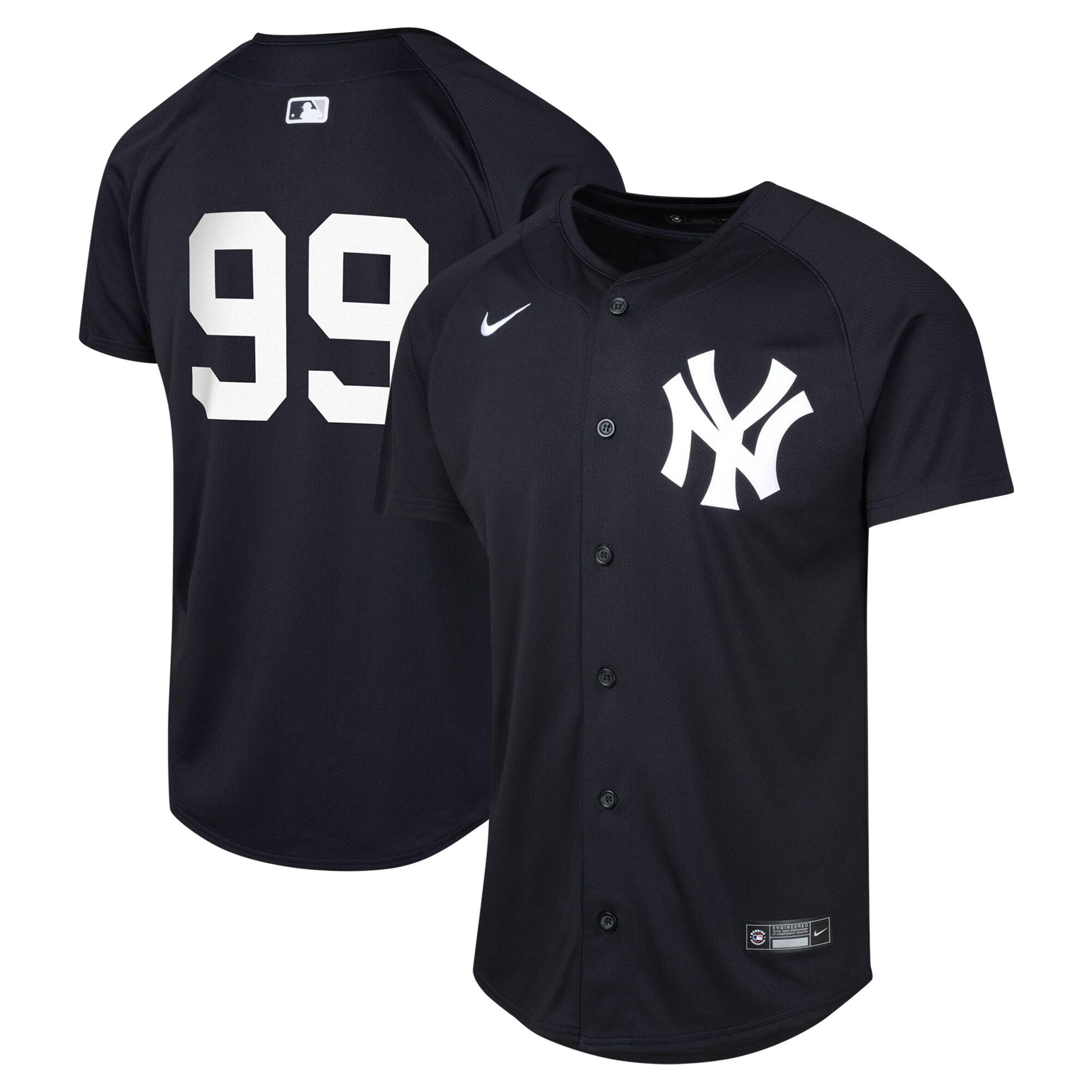 Youth New York Yankees Aaron Judge Navy Alternate Limited Player Jersey 