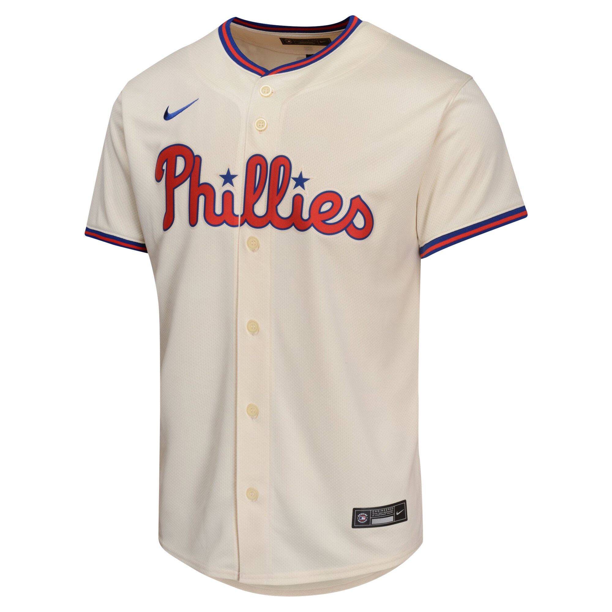 Alternative view of Youth Philadelphia Phillies Bryce Harper Cream Alternate Limited Player Jersey 