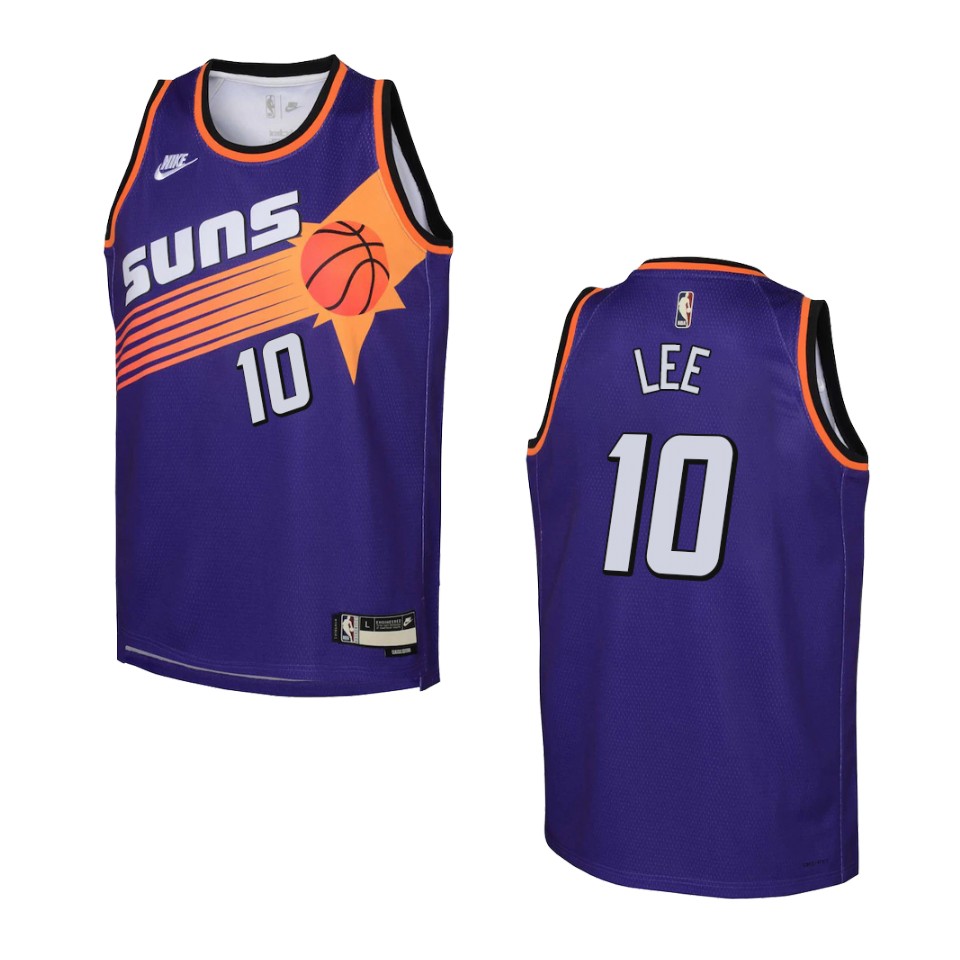 Youth Phoenix Suns 2022-23 Classic Edition Damion Lee Purple Jersey