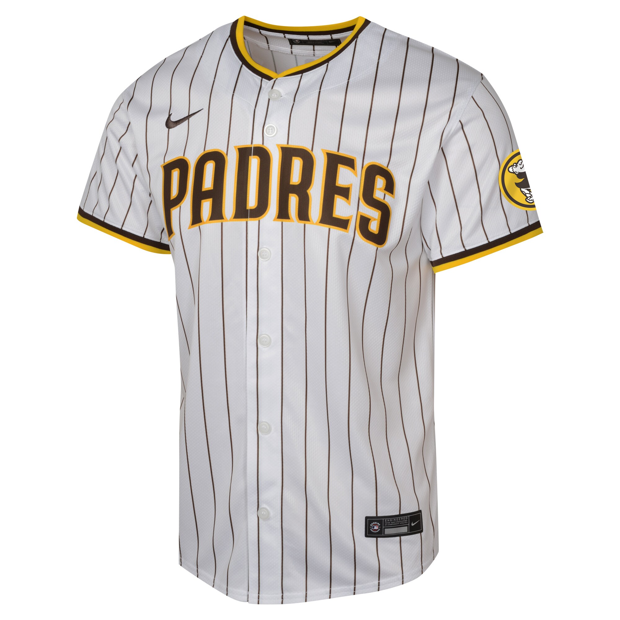 Alternative view of Youth San Diego Padres Fernando Tatis Jr. White Home Limited Player Jersey 