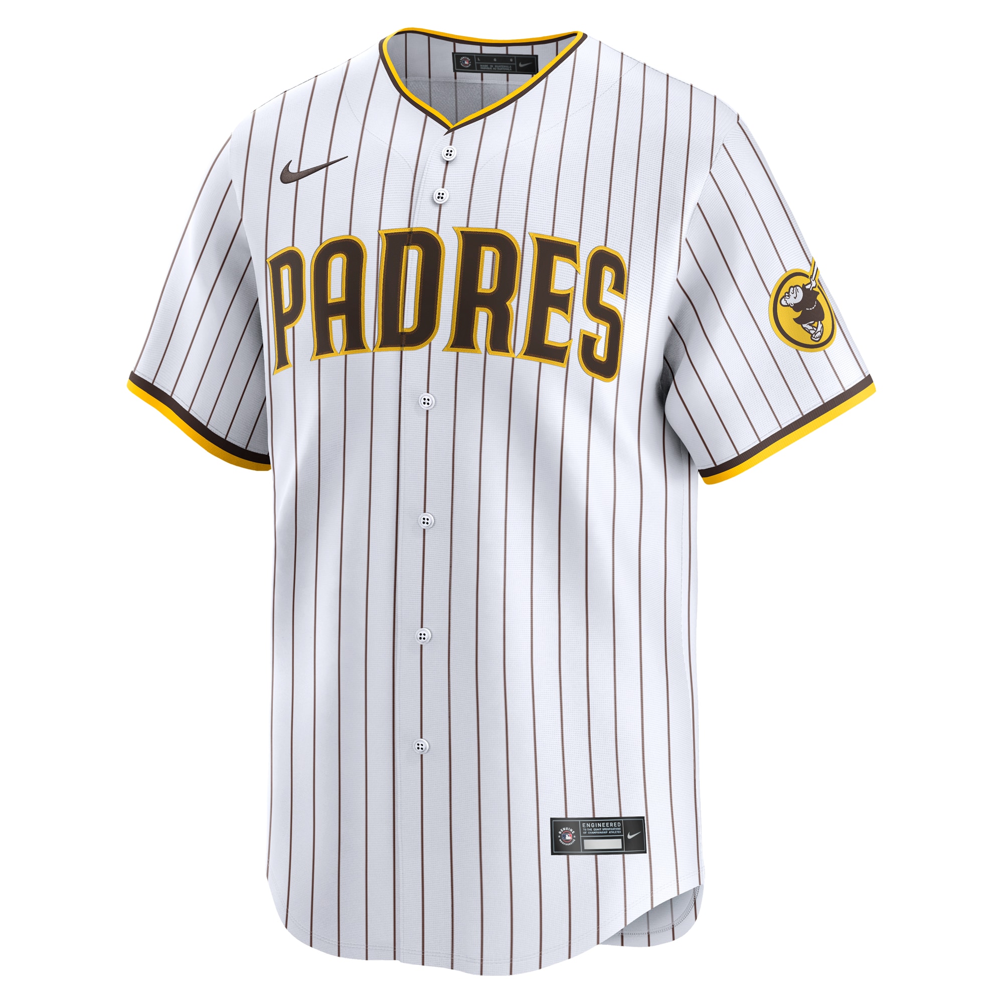 Alternative view of Youth San Diego Padres Manny Machado White Home Limited Player Jersey 