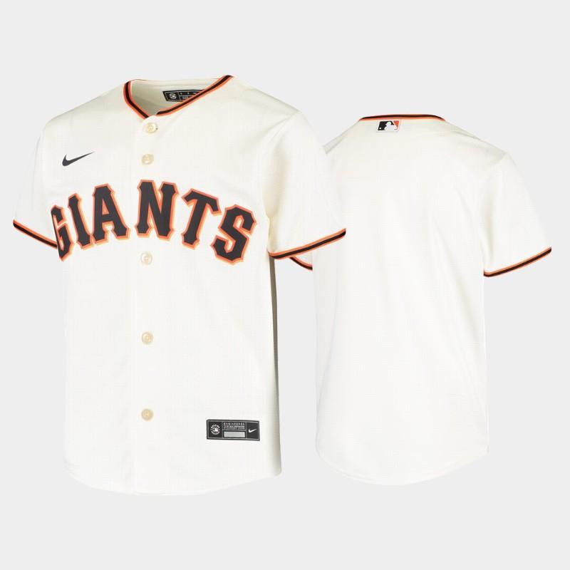 Youth San Francisco Giants Cream Home Jersey Jersey 