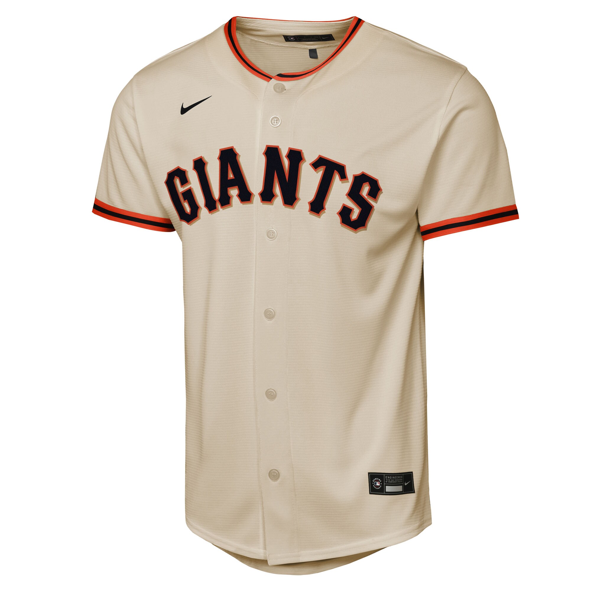 Alternative view of Youth San Francisco Giants Mike Yastrzemski Cream Home Player Jersey 
