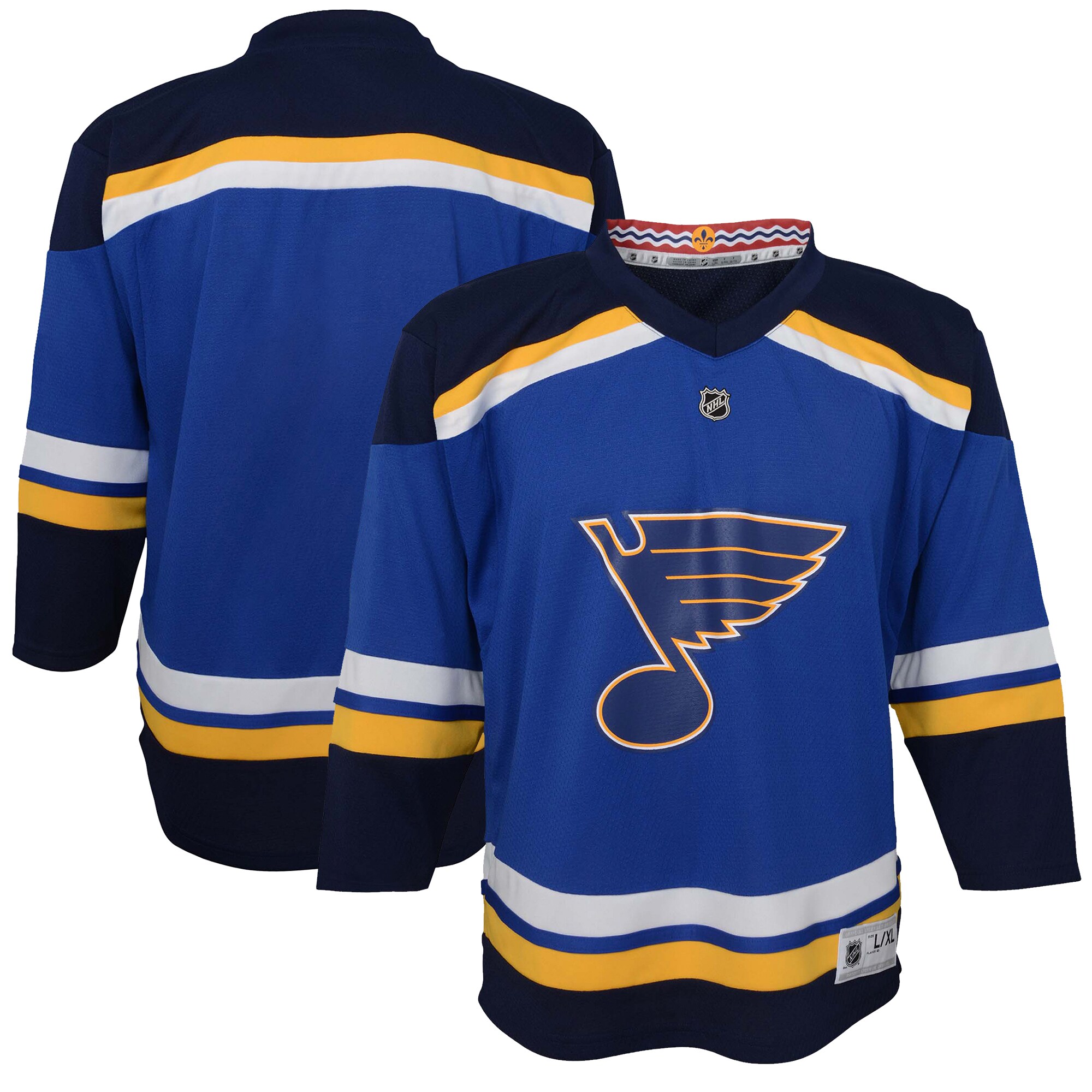 Youth St. Louis Blues Blue Home Jersey - JS445 
