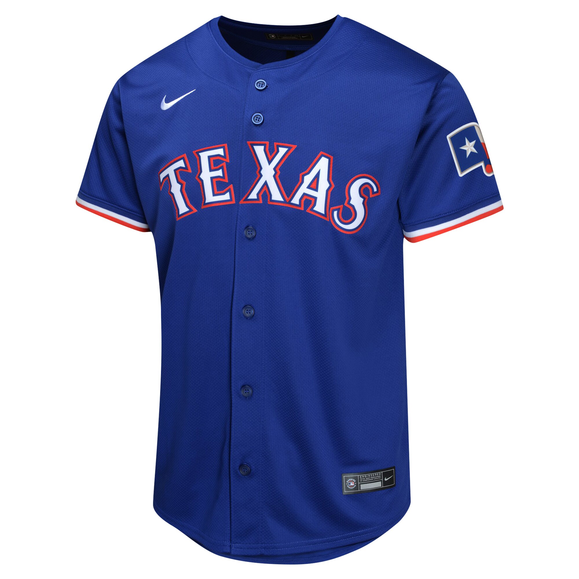 Alternative view of Youth Texas Rangers Corey Seager Royal Alternate Limited Player Jersey - JS914 