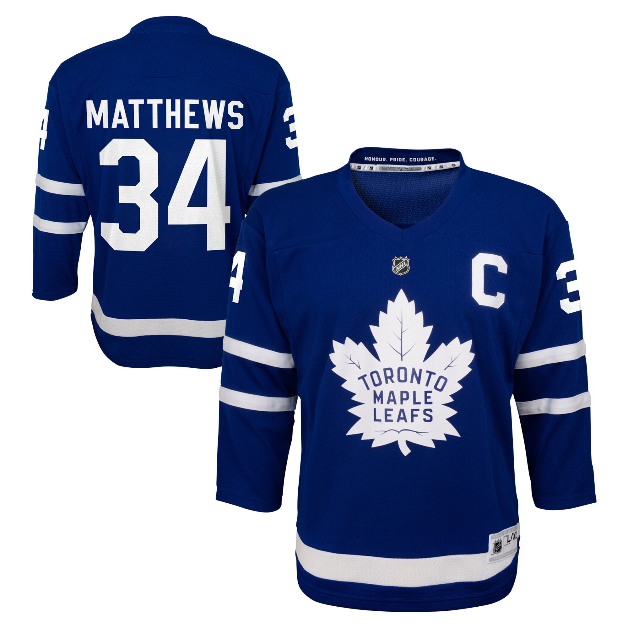 Youth Toronto Maple Leafs Auston Matthews Blue Home Player Jersey - JS795 