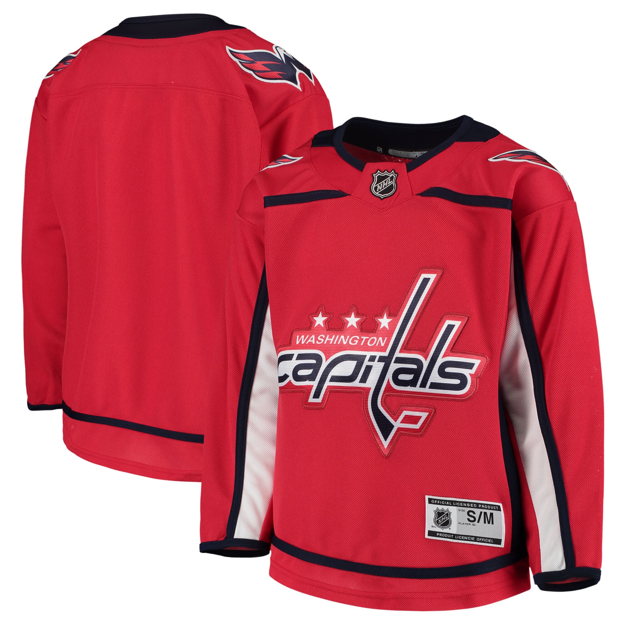 Youth Washington Capitals Red Home Premier Team Jersey - JS261 