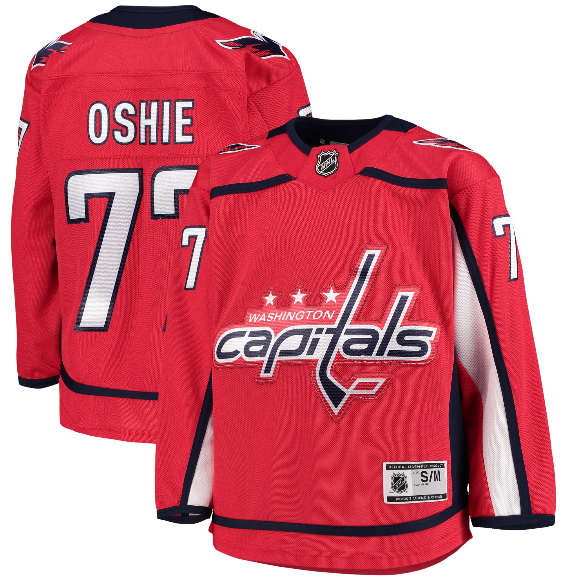 Youth Washington Capitals TJ Oshie Red Home Premier Jersey - JS793 