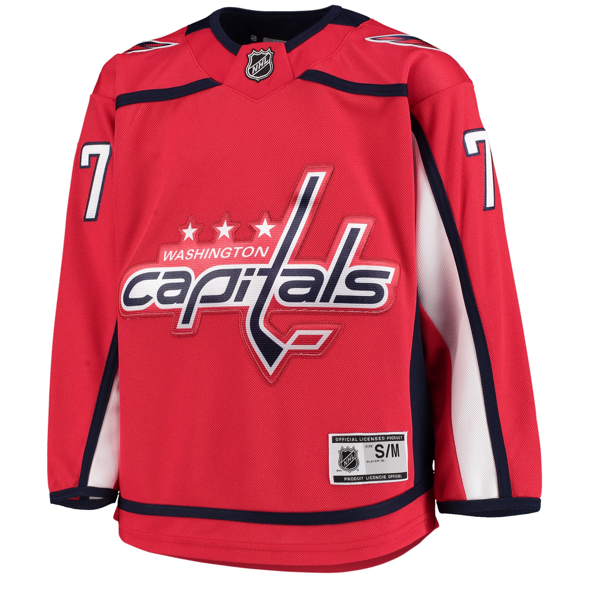Alternative view of Youth Washington Capitals TJ Oshie Red Home Premier Jersey - JS793 