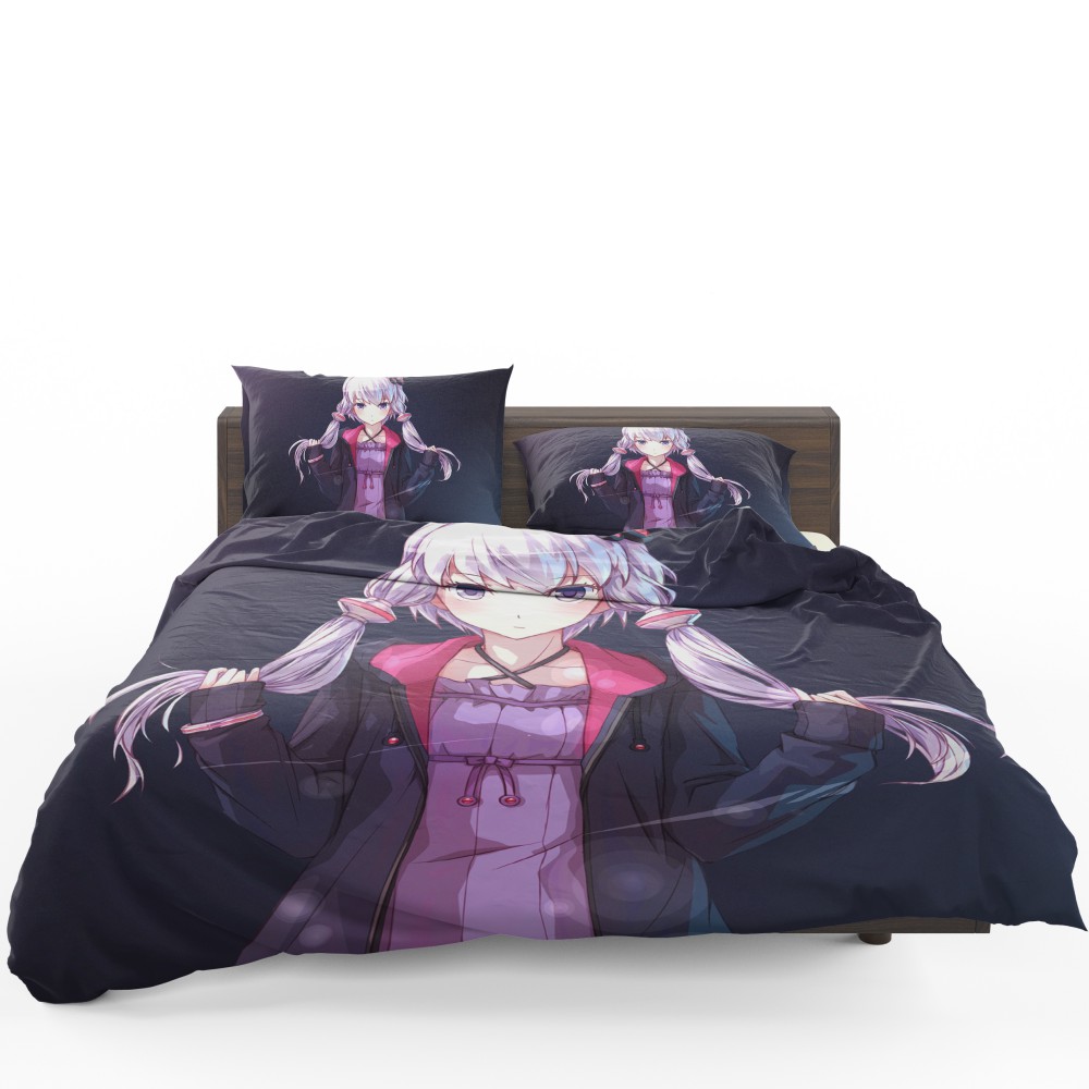 Yuzuki Yukari Vovaloid Anime Girl Bedding Set - Custom Bedding Set