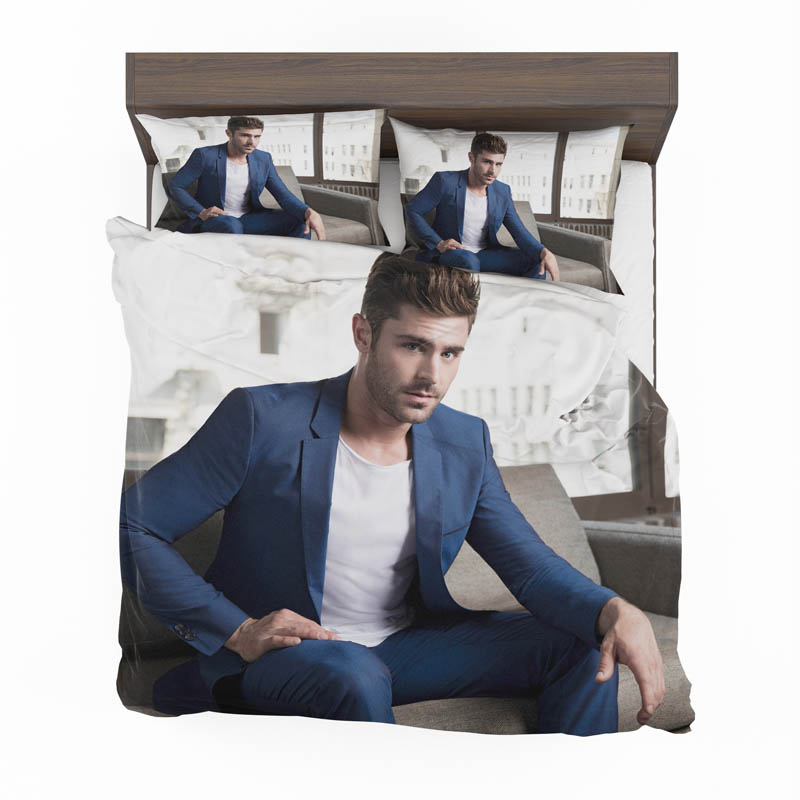 Zac Efron Bedding Set - Custom Bedding Set