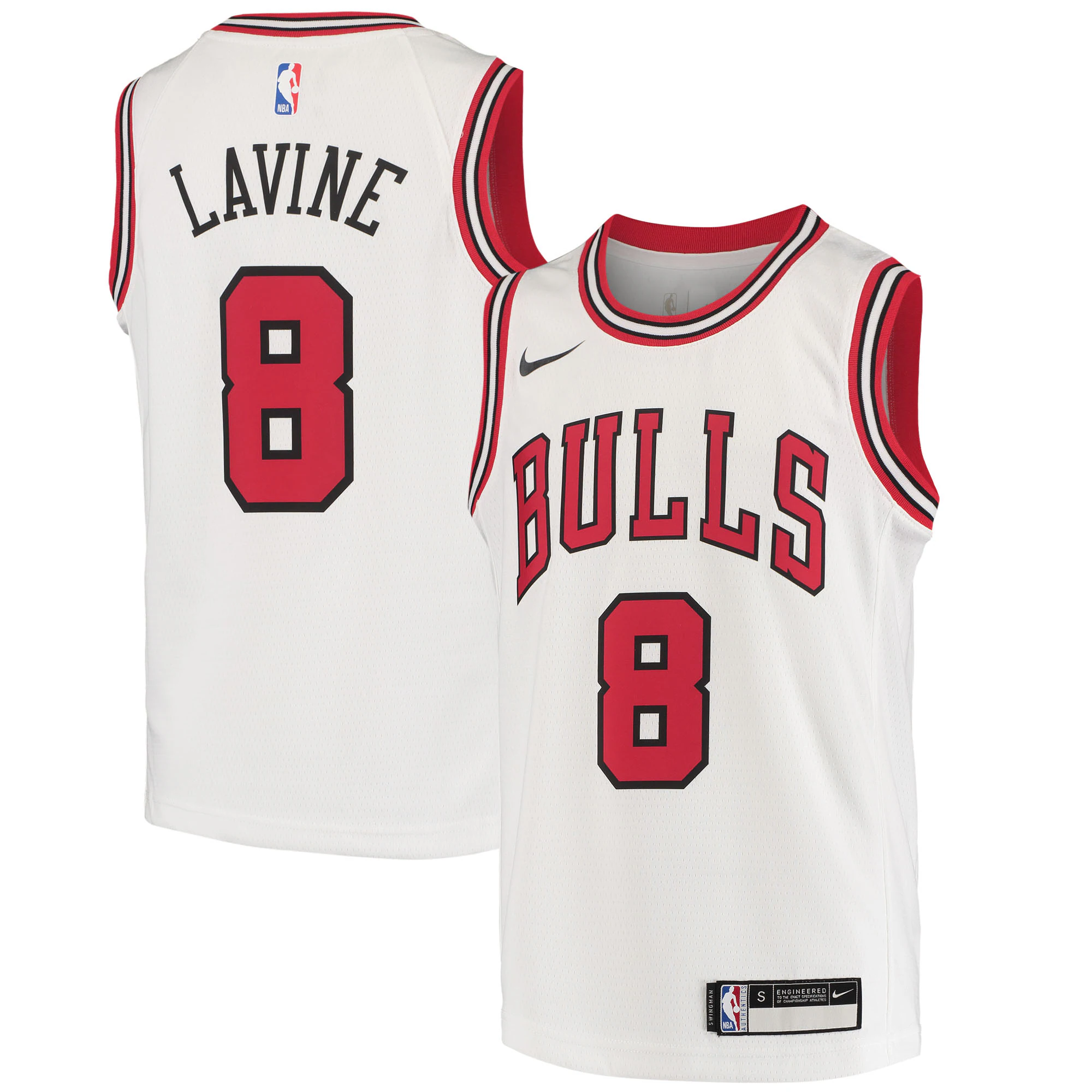 Zach Lavine Chicago Bulls Youth 2020/21 Swingman Jersey - Association Edition - White