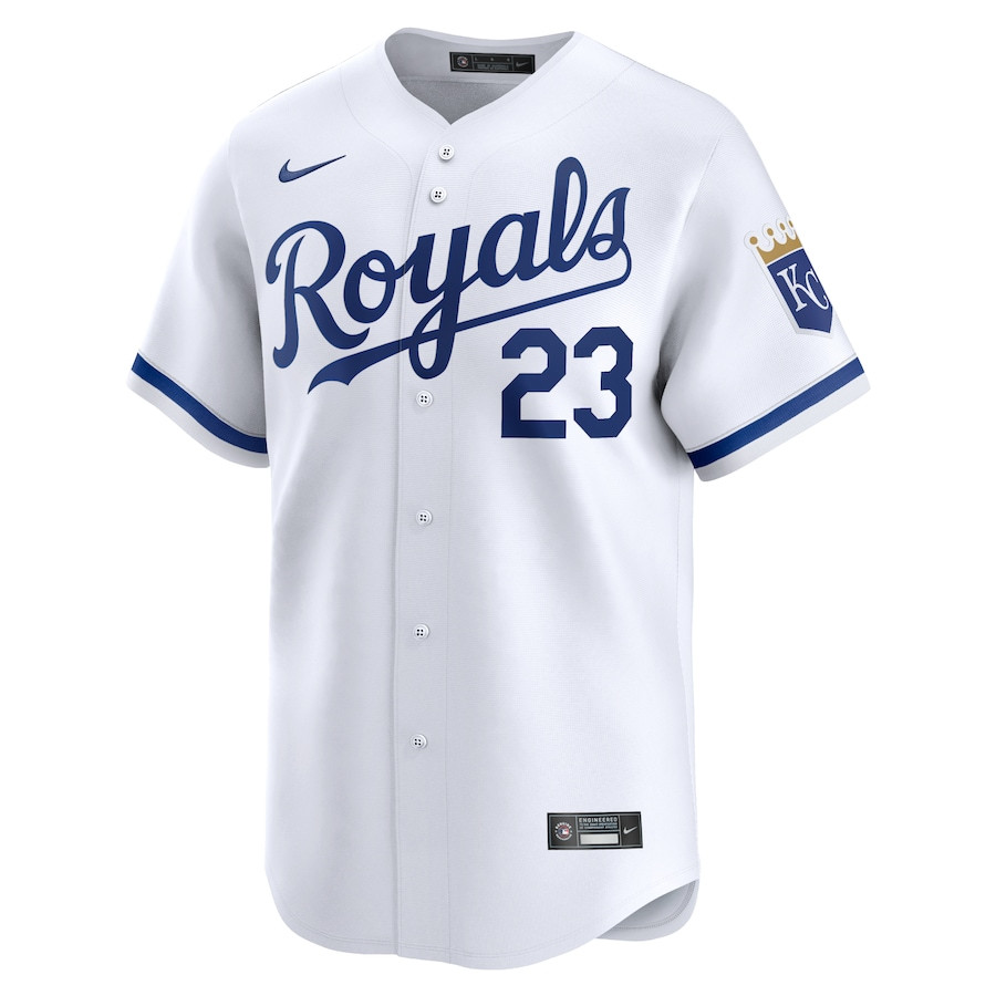 Alternative view of Zack Greinke 23 Kansas City Royals Home Limited Player Men Jersey - White 