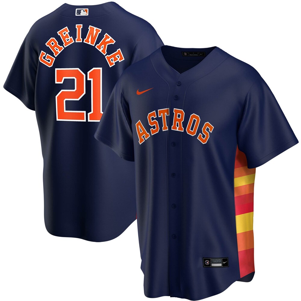 Zack Greinke Houston Astros Alternate 2020 Player Jersey - Navy