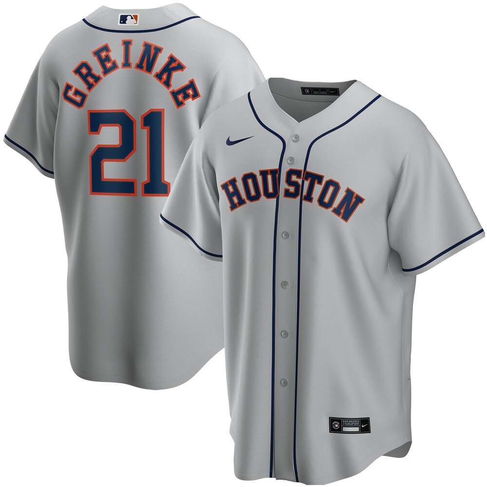 Zack Greinke Houston Astros Road 2020 Player Jersey - Gray
